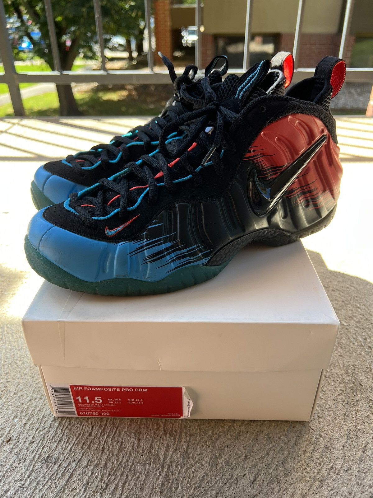 foamposite pro spider man