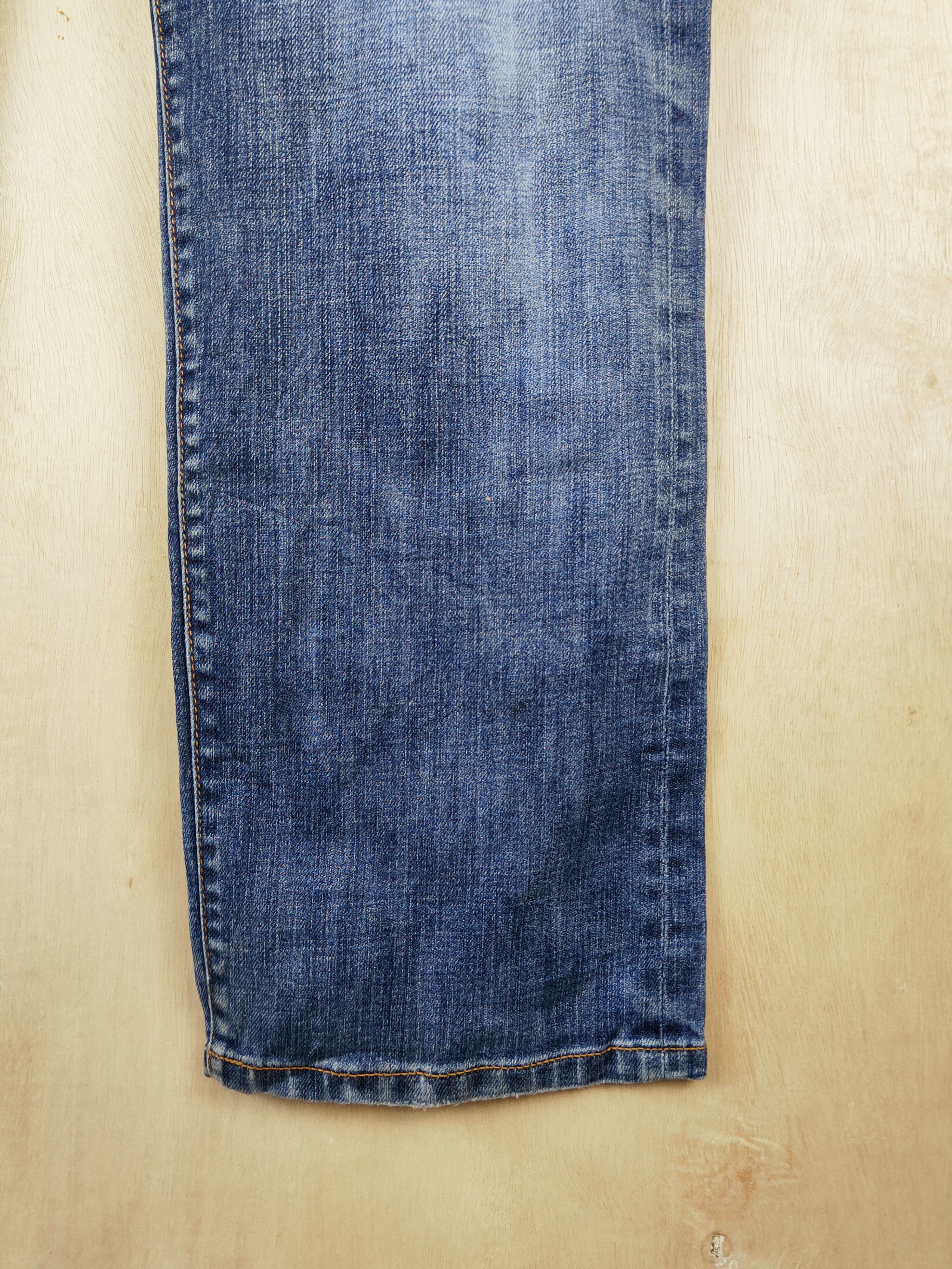 Japanese Brand Japanese Brand Blue Faded Distressed Ripped Jeans #S2500 Size US 33 - 7 Thumbnail