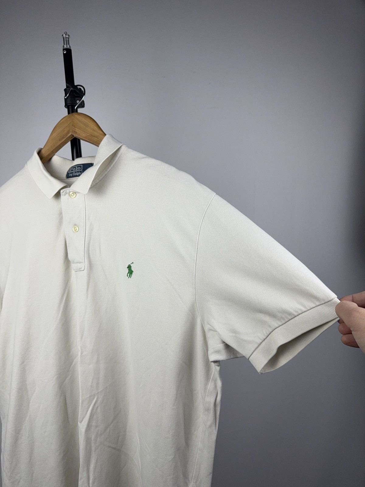 Polo Ralph Lauren Vintage 90s Retro Basic Polo Ralph Lauren Blue Polos Y2K Size US XL / EU 56 / 4 - 5 Thumbnail