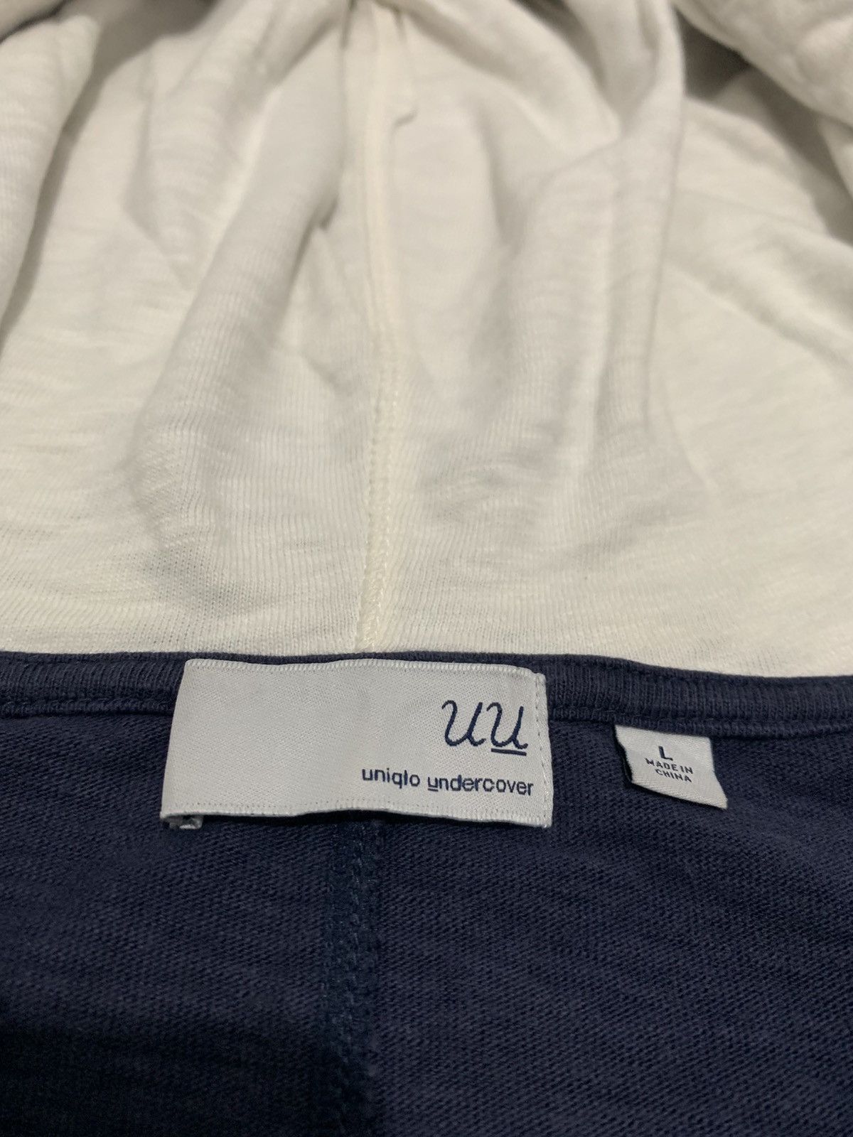 Undercover × Uniqlo Undercover x Uniqlo ThreeQuarter Sleeve Zip Up Jacket Hoodie Size US L / EU 52-54 / 3 - 10 Thumbnail