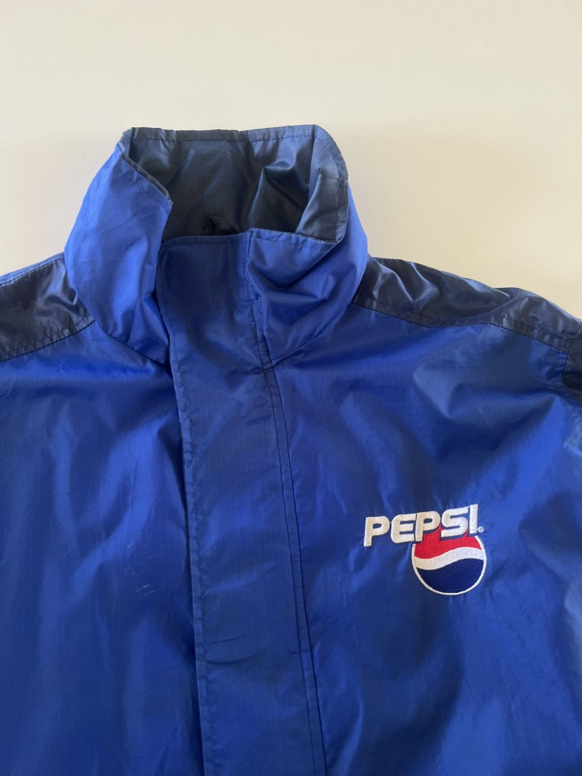 Vintage Vintage Pepsi Windbreaker Size US XL / EU 56 / 4 - 5 Thumbnail