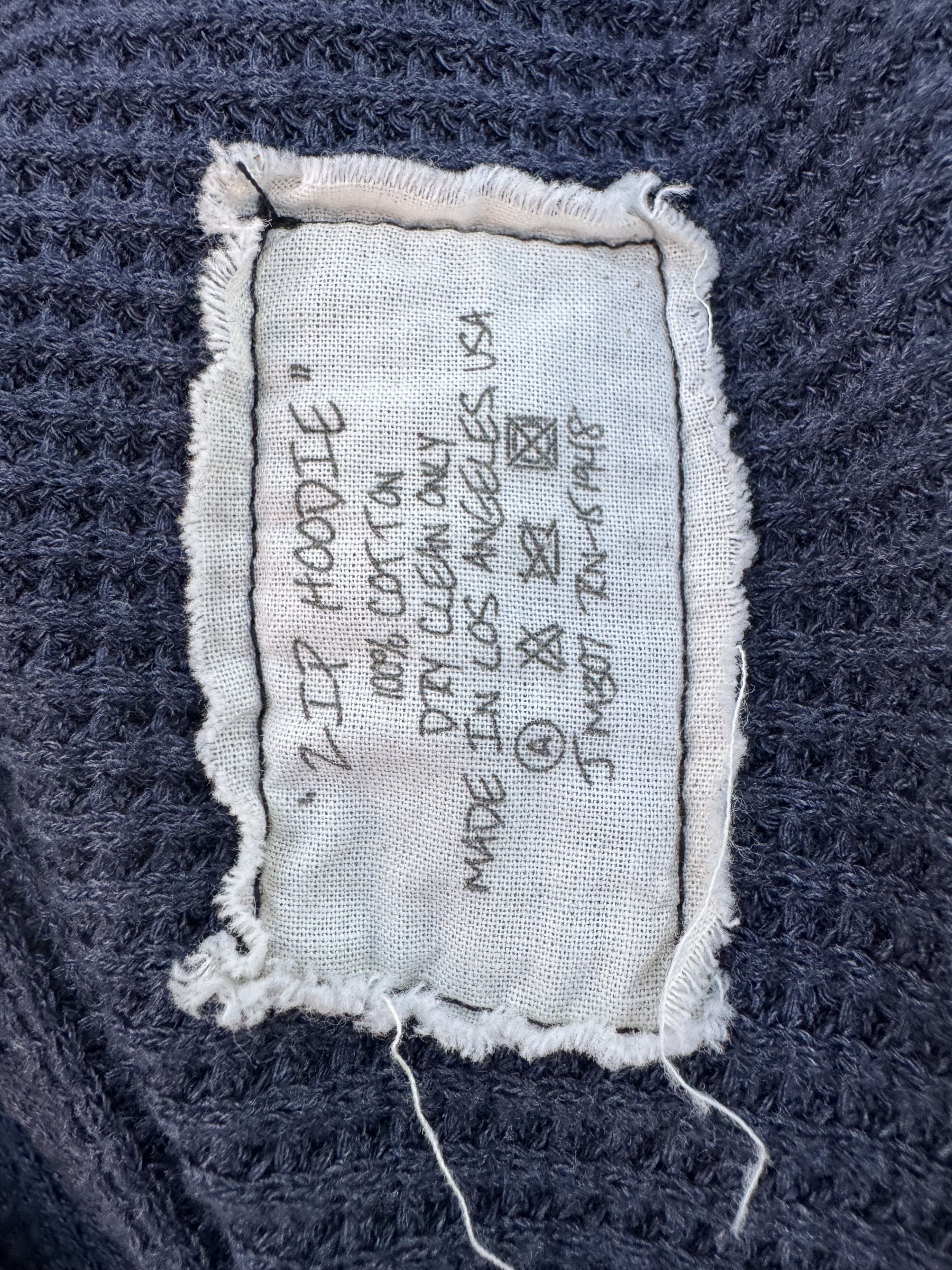 Greg Lauren Greg Lauren Zip-Front Hoodie Blue Size US XXL / EU 58 / 5 - 4 Thumbnail