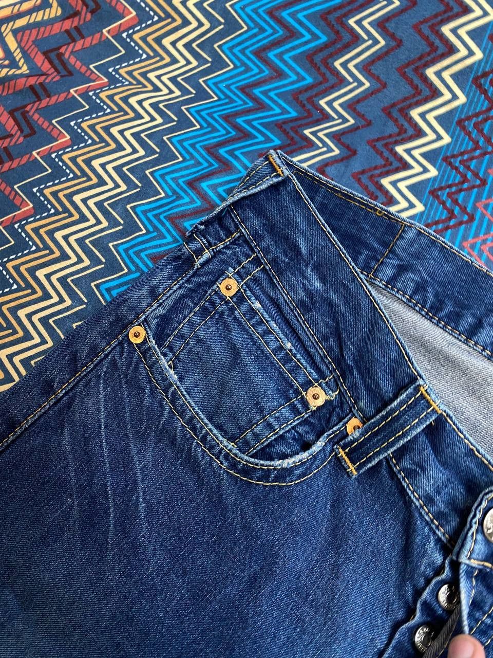 Levi's blue jeans w34 vintage Y2K Levi's 901 streetwear Size US 34 / EU 50 - 15 Thumbnail