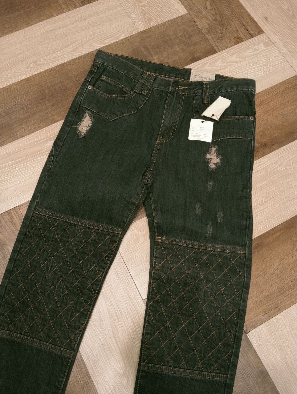 Japanese Brand 2PLUS-ALPHA JAPAN RIDER JEANS Size US 33 - 4 Thumbnail