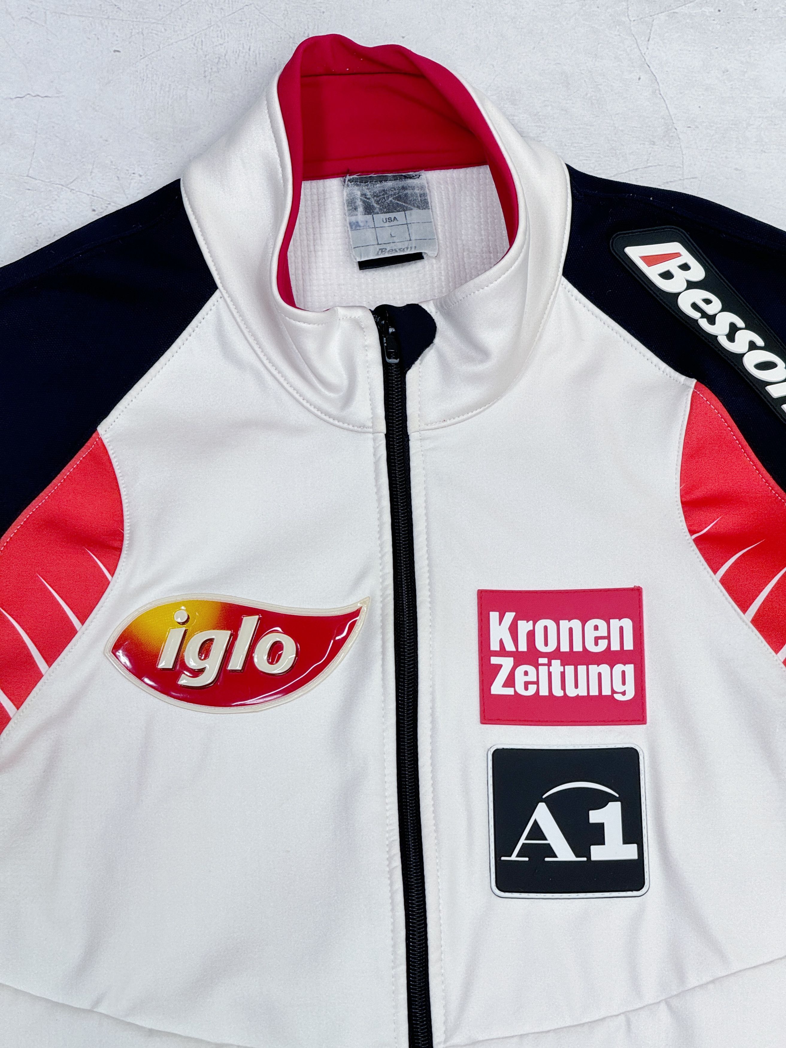 Sports Specialties Austria Ski Team Fleece Jacket A1 Besson IGLO Kronen Zeitung Size US M / EU 48-50 / 2 - 6 Thumbnail