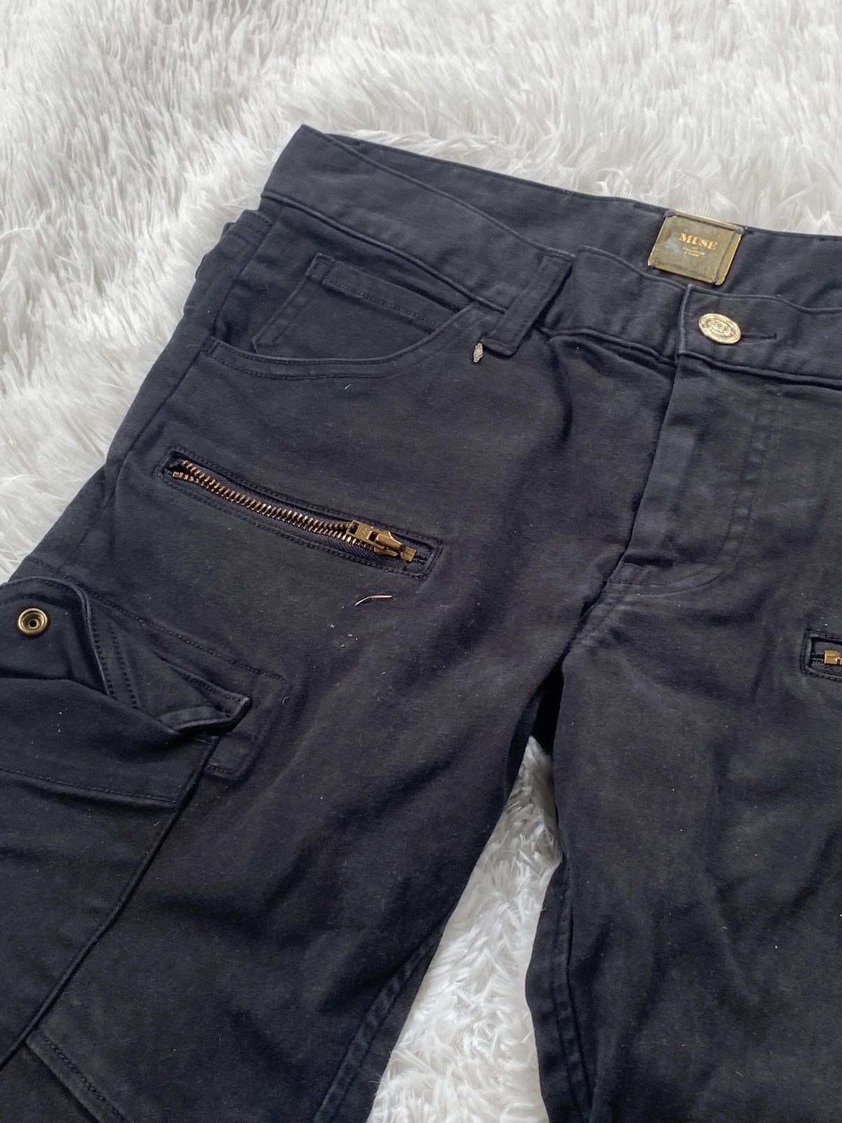 Japanese Brand Binding Now🔥MUSE de Deuxieme Cargo Pants Rare Size US 29 - 7 Thumbnail