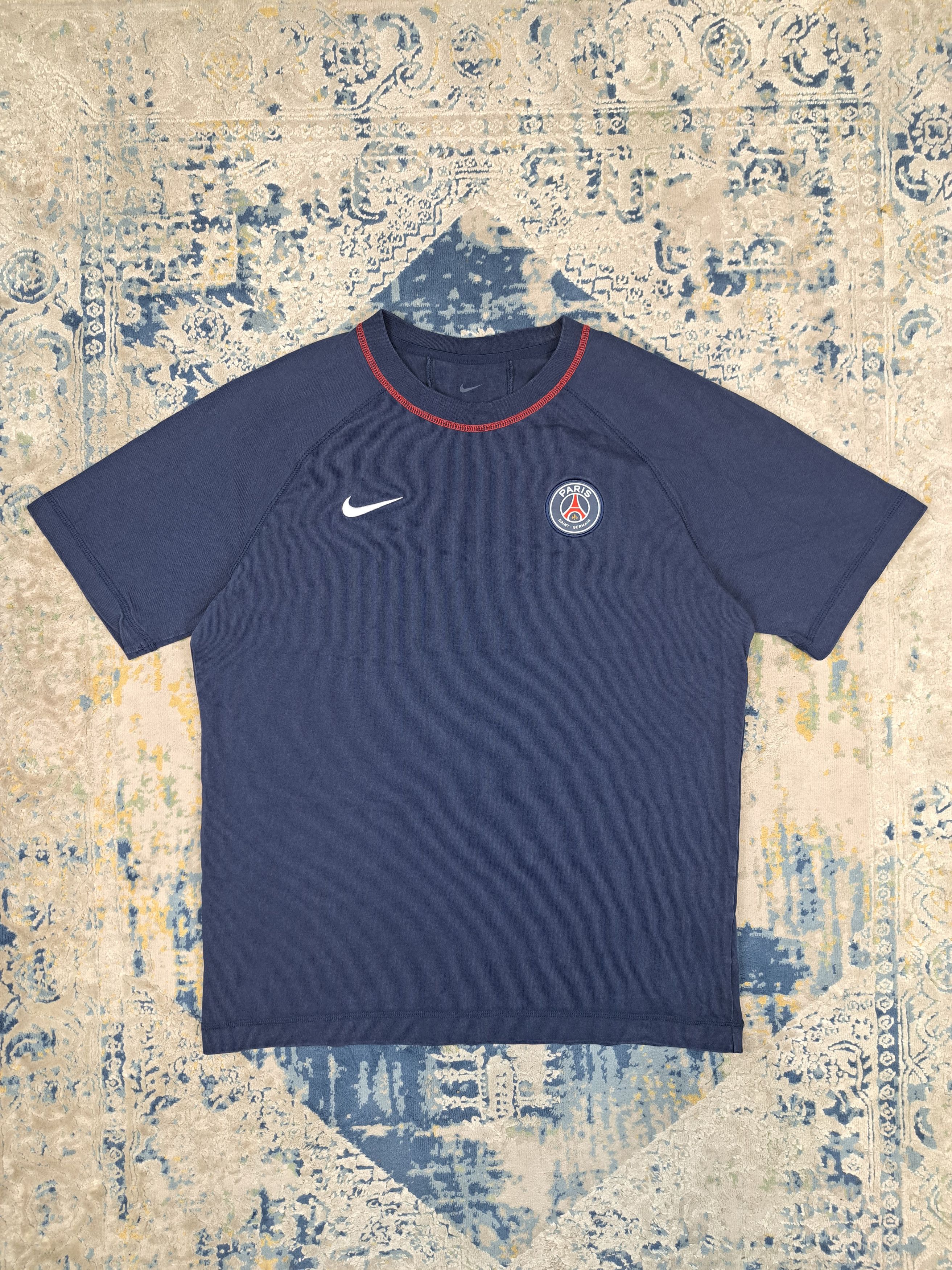 Nike Nike x PSG Loose Fit Heavyweight Cotton Blokecore Tee Size US M / EU 48-50 / 2 - 1 Thumbnail