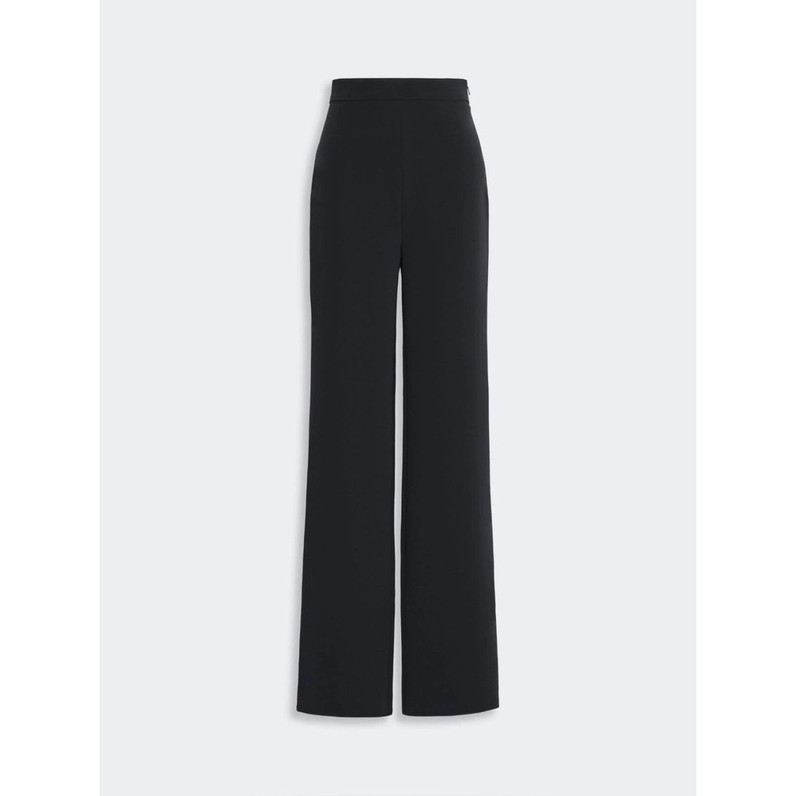Max Mara MaxMara $650 Navy Blue Wool Blend Side Zip Pant Trouser 8 Size 30" / US 8 / IT 44 - 2 Thumbnail