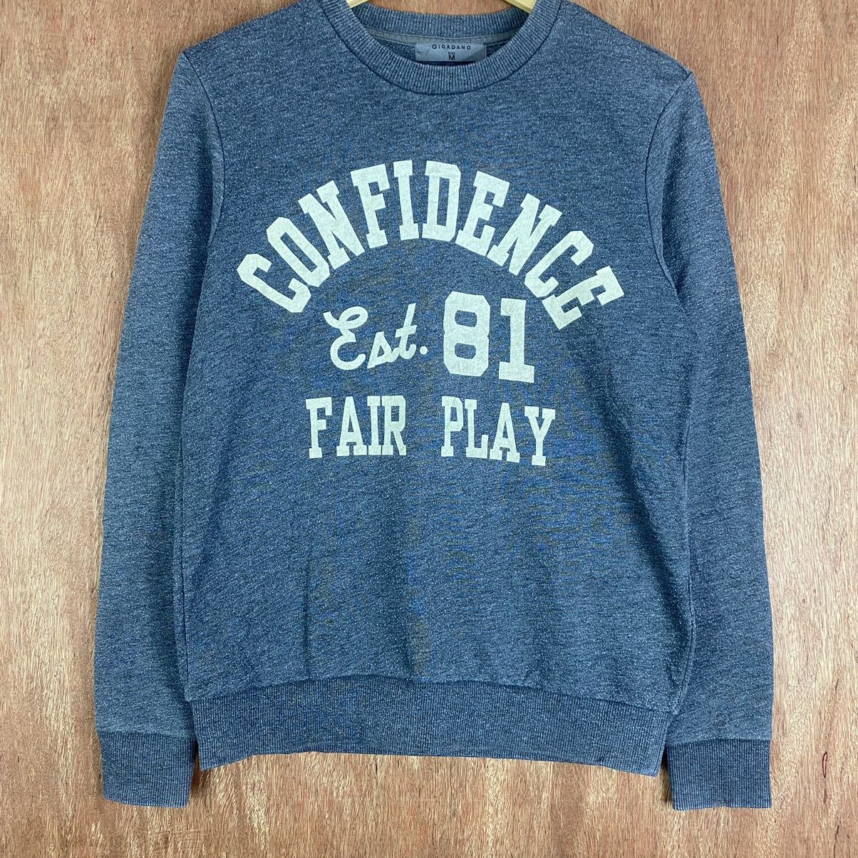 Giordano × Vintage Giordano 1981 Vintage Sweatshirt #K01564 Size US M / EU 48-50 / 2 - 3 Thumbnail