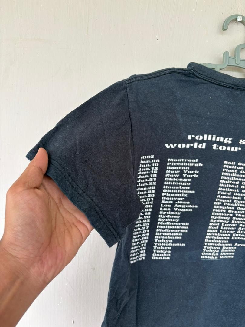 The Rolling Stones Vintage Y2K Rolling stone World Tour 2002/2003 Promo Shirt Size US S / EU 44-46 / 1 - 5 Thumbnail