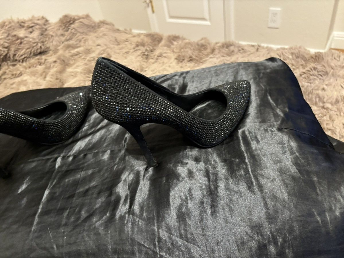 Giuseppe Zanotti Giuseppe Zanotti black crystal-embellished pumps Size US 7 / IT 37 - 5 Thumbnail