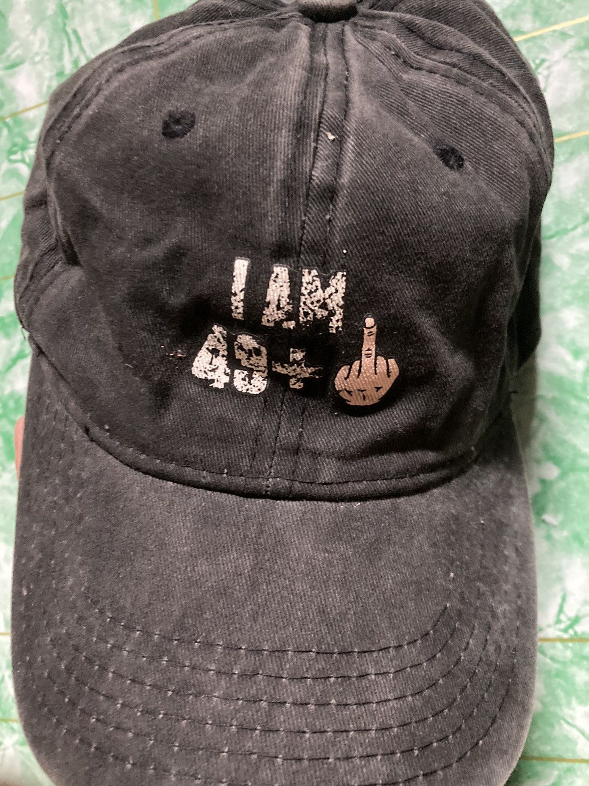 Vintage Vintage Hat I am 49 € Fuck Size ONE SIZE - 3 Thumbnail