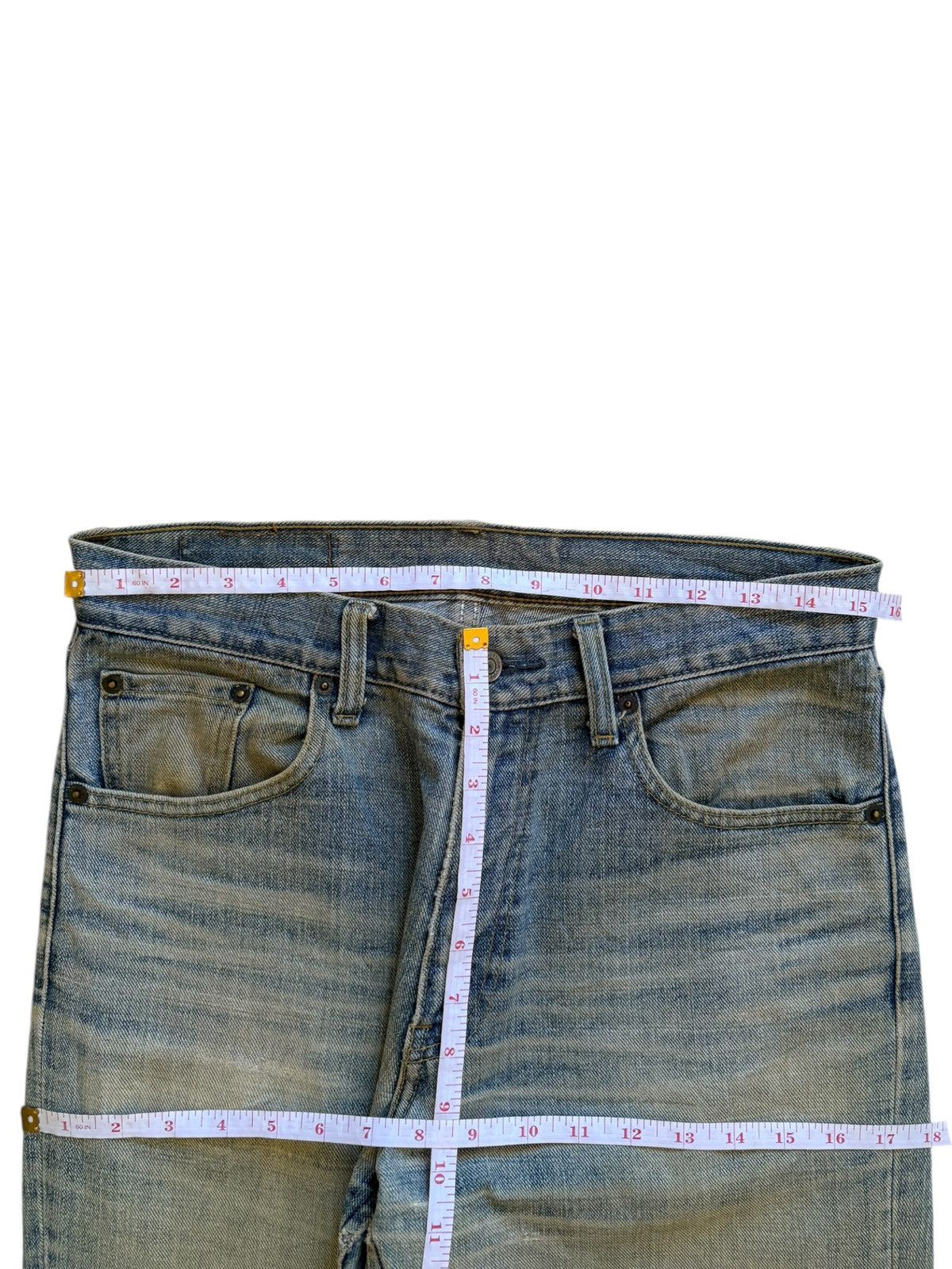 Levi's × Levi's Vintage Clothing Vintage 90s Levis 533 Mud Wash Distressed Loose Jeans Size US 31 - 11 Thumbnail
