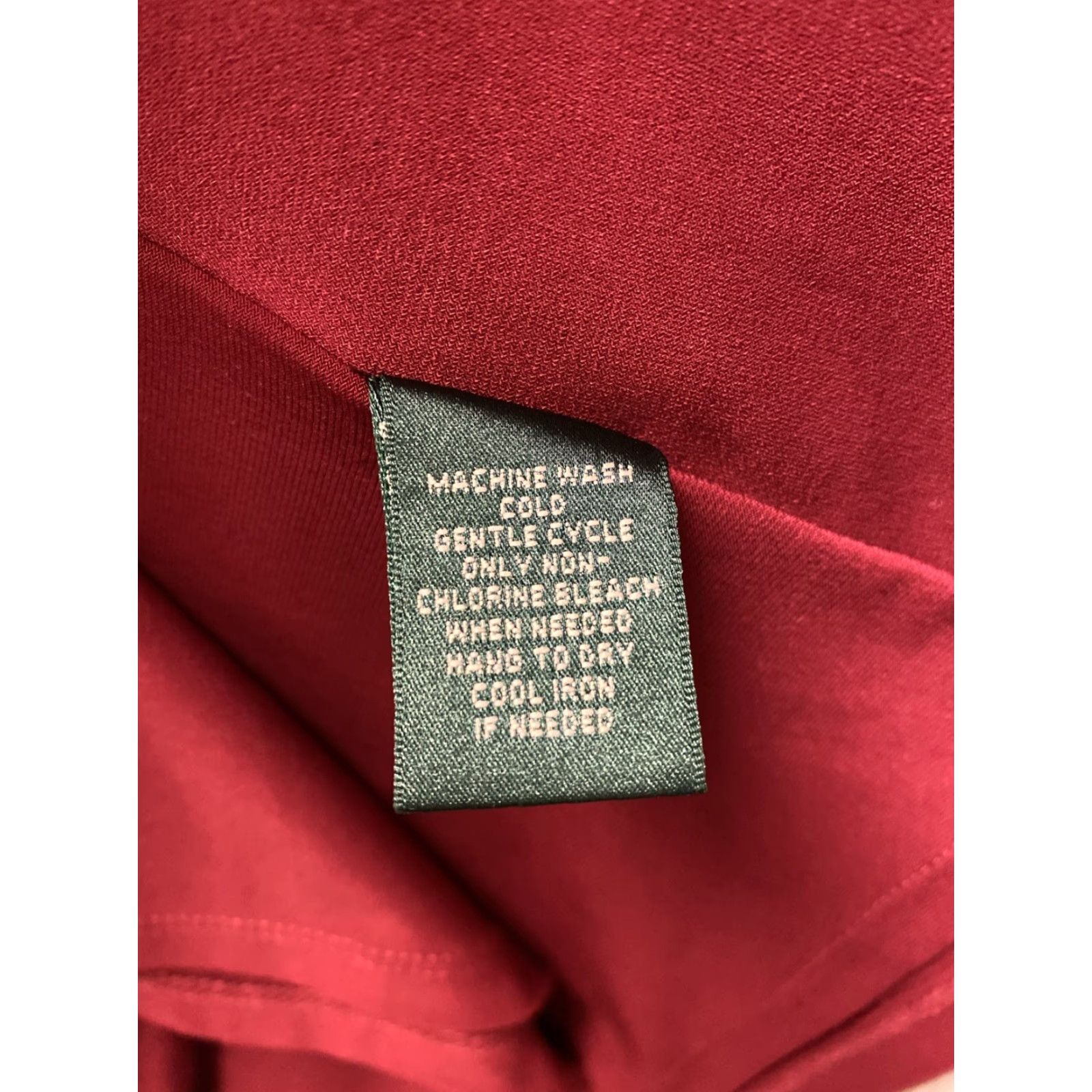 Ralph Lauren Ralph Lauren Dress 4P Stretch Wrap Top Ruched Waist Red Professional 158-14 Size S / US 4 / IT 40 - 7 Thumbnail
