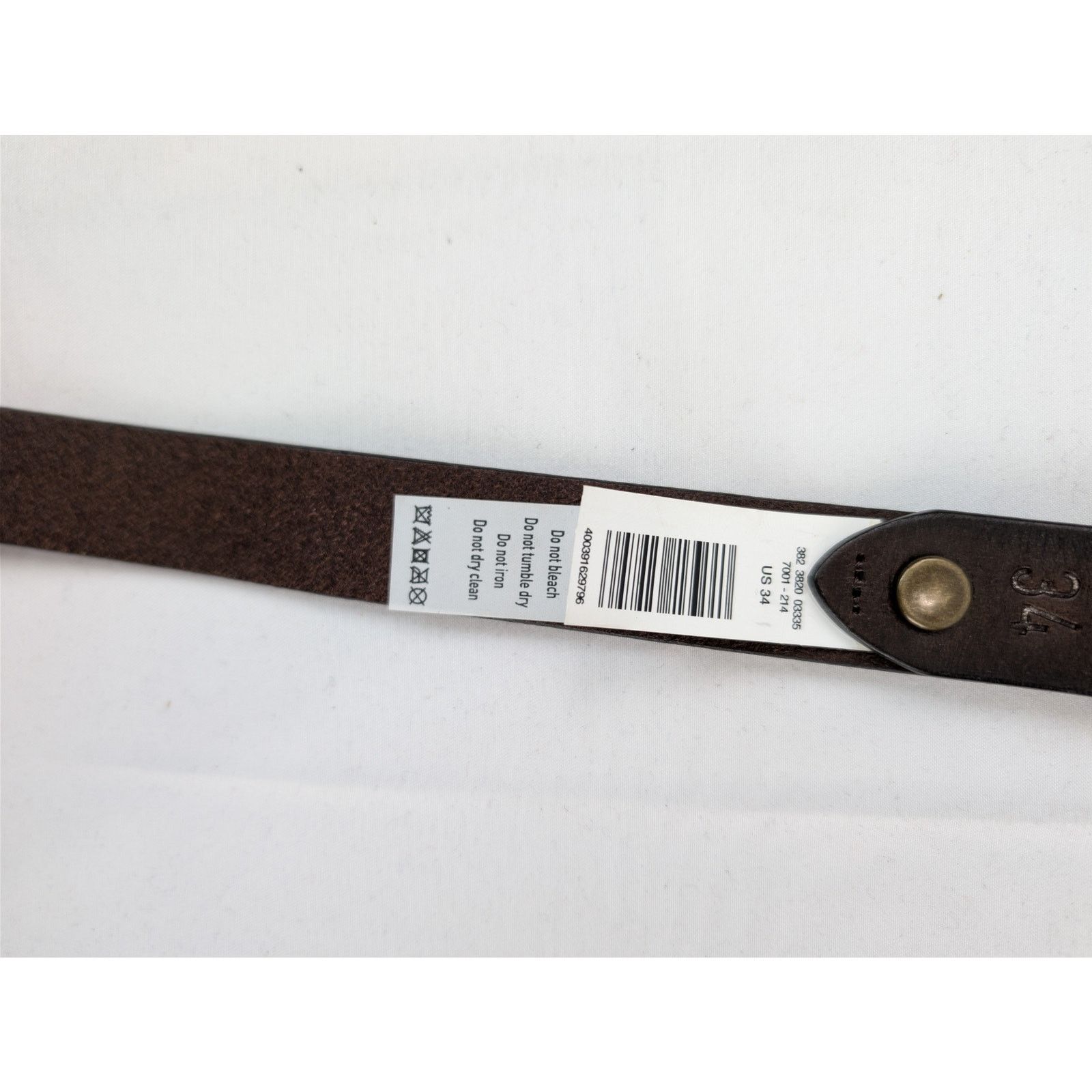 Todd Snyder o1rshd1 CC20 Size: 34 / Vintage Leather Belt in Dark Brown Size 34 - 13 Thumbnail