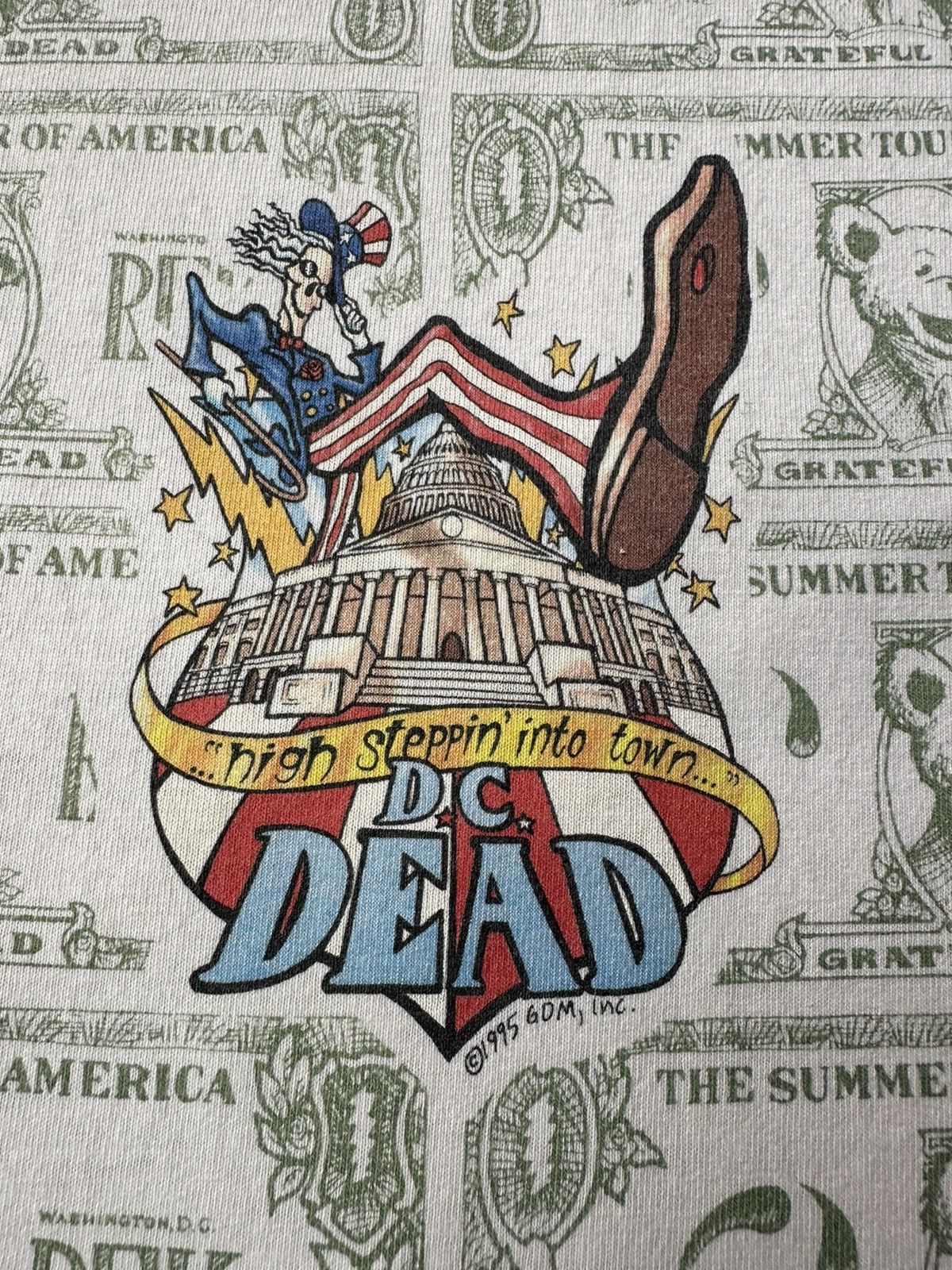 Grateful Dead × Vintage RARE 1995 grateful dead summer tour AOP Size US XL / EU 56 / 4 - 4 Thumbnail