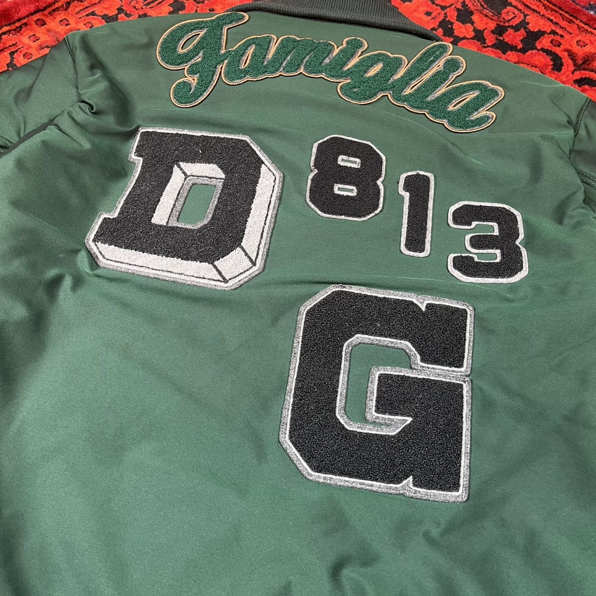 Dolce & Gabbana Warm DOLCE & GABBANA Stuffed Bomber - Puffer Green Jacket Size US L / EU 52-54 / 3 - 5 Thumbnail