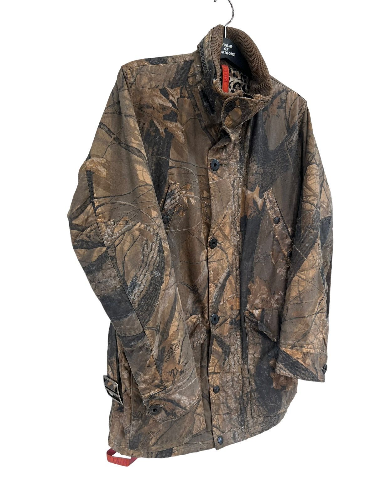 Griffin Vintage Griffin Brits X Realtree Camo Waxed Belted Jacket Size US S / EU 44-46 / 1 - 12 Thumbnail