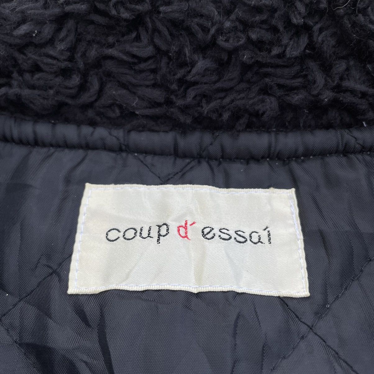 20471120 🇯🇵 COUP D ESSAI BOA FULL ZIP JACKET Size M / US 6-8 / IT 42-44 - 10 Thumbnail