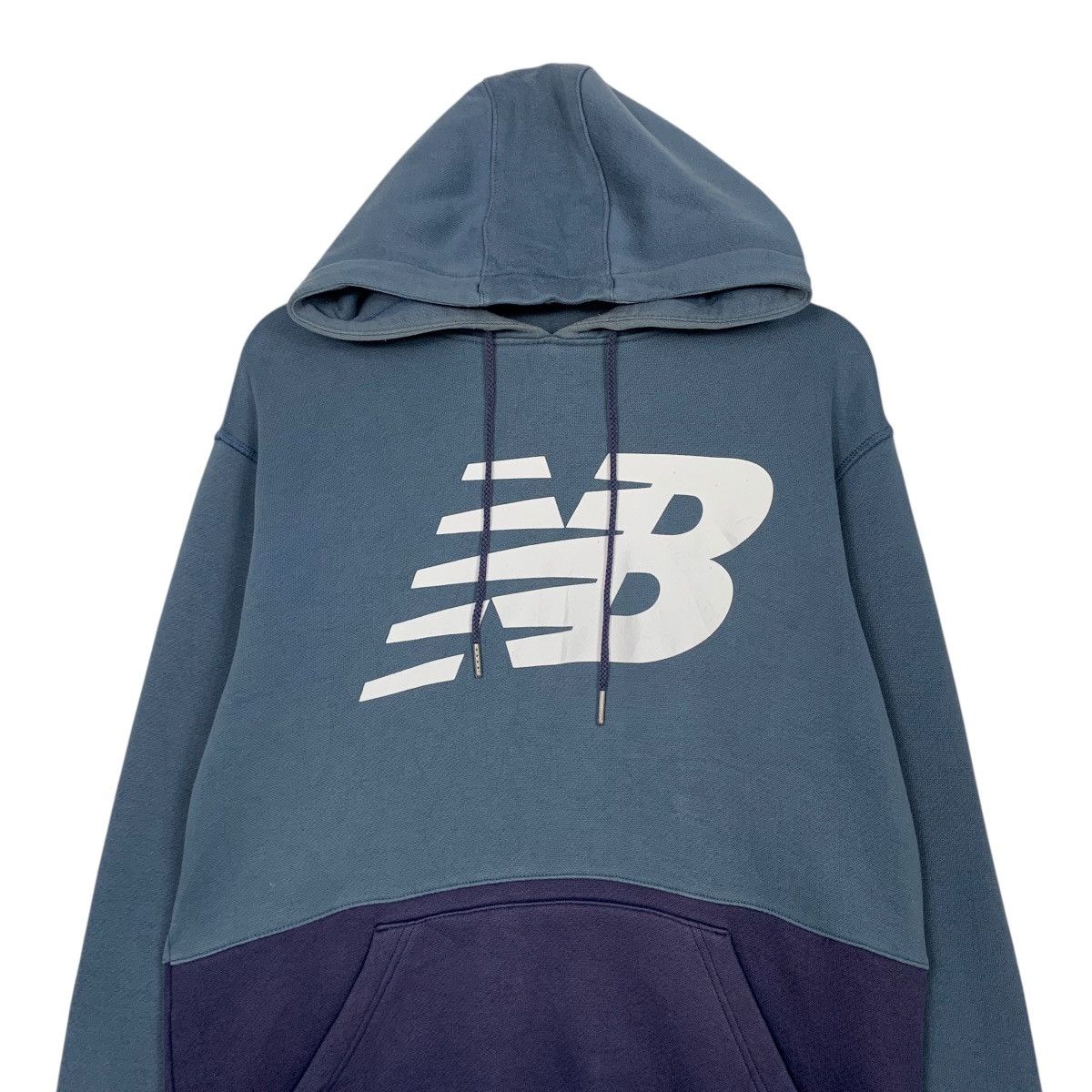 New Balance New Balance Big Logo Color Block Hoodie Size US M / EU 48-50 / 2 - 2 Thumbnail