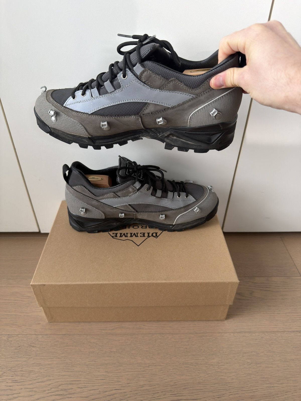 Diemme x Y/Project Low Top Grappa Trekking Sneakers Grey 44 Size US 11 / EU 44 - 6 Thumbnail