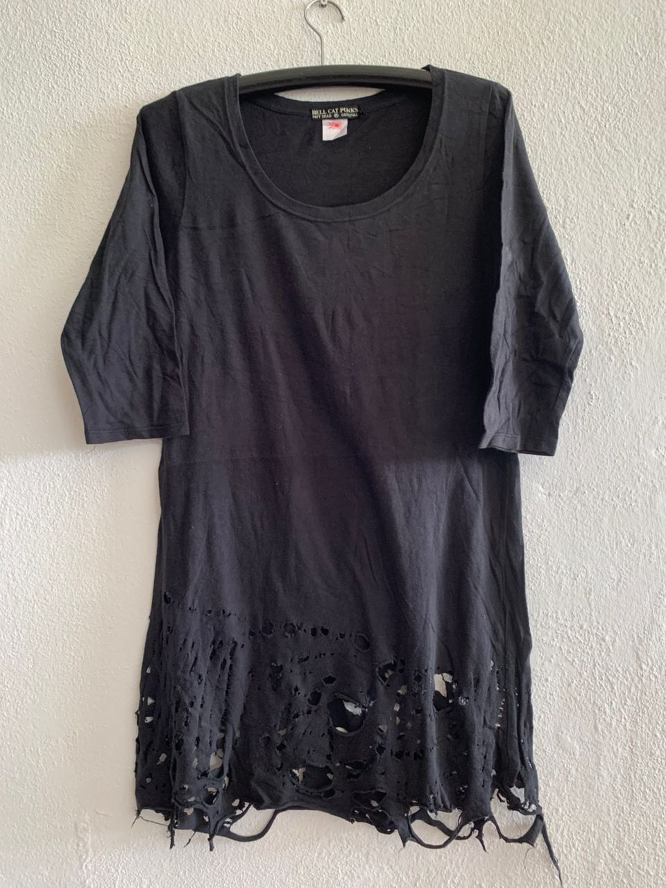 Designer × Japanese Brand × Seditionaries Hell Cat Punk Not Dead Original Blouse Shirt Size L / US 10 / IT 46 - 1 Thumbnail