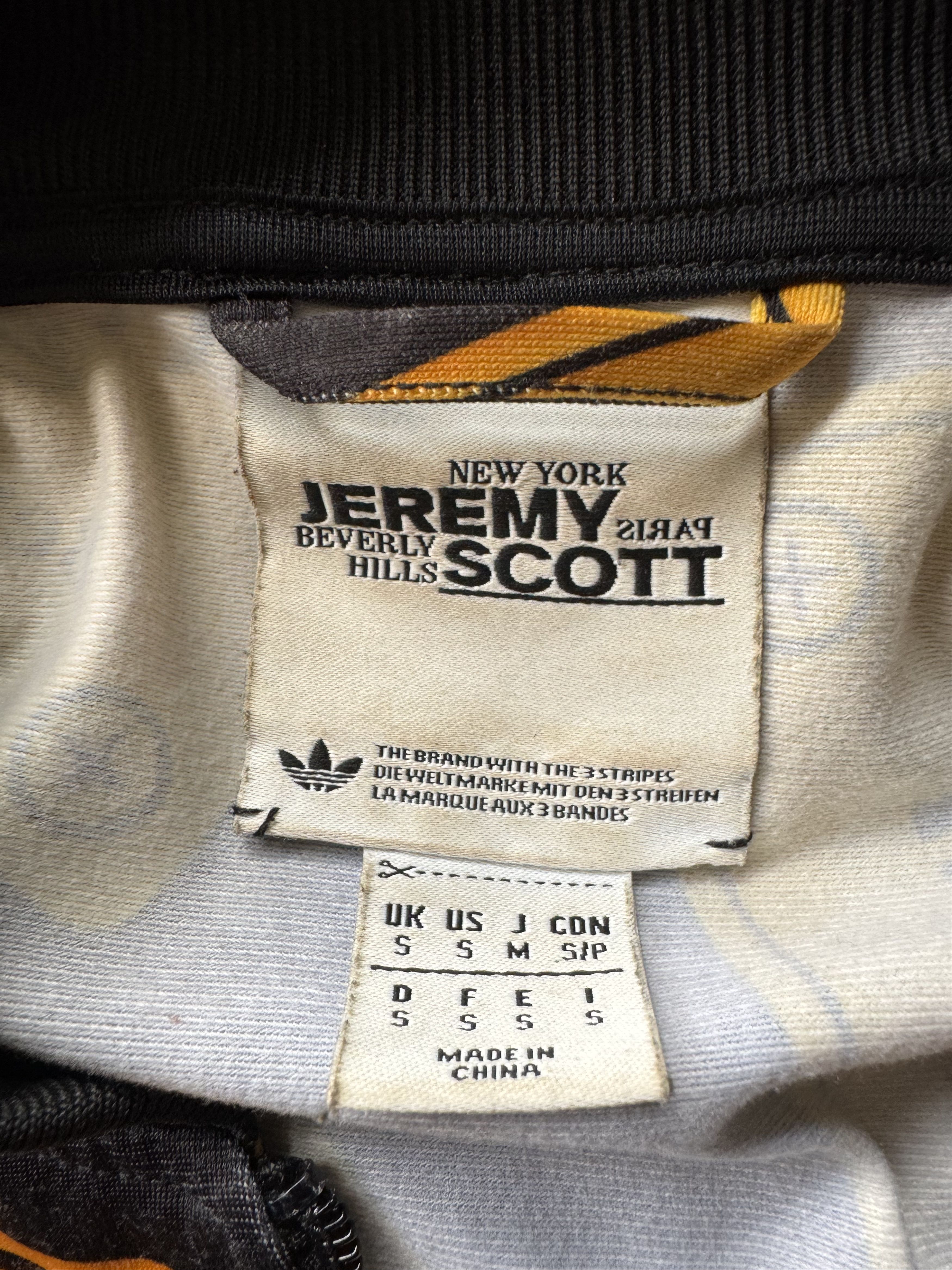 Adidas × Jeremy Scott Gold Plaque Print Track Jacket Size US S / EU 44-46 / 1 - 20 Thumbnail