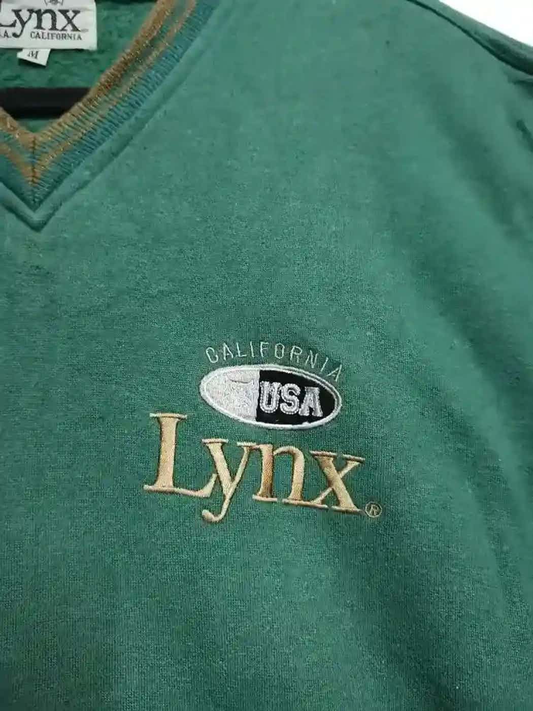 Vintage Vintage Lynx USA California Sweatshirt Size US M / EU 48-50 / 2 - 4 Thumbnail
