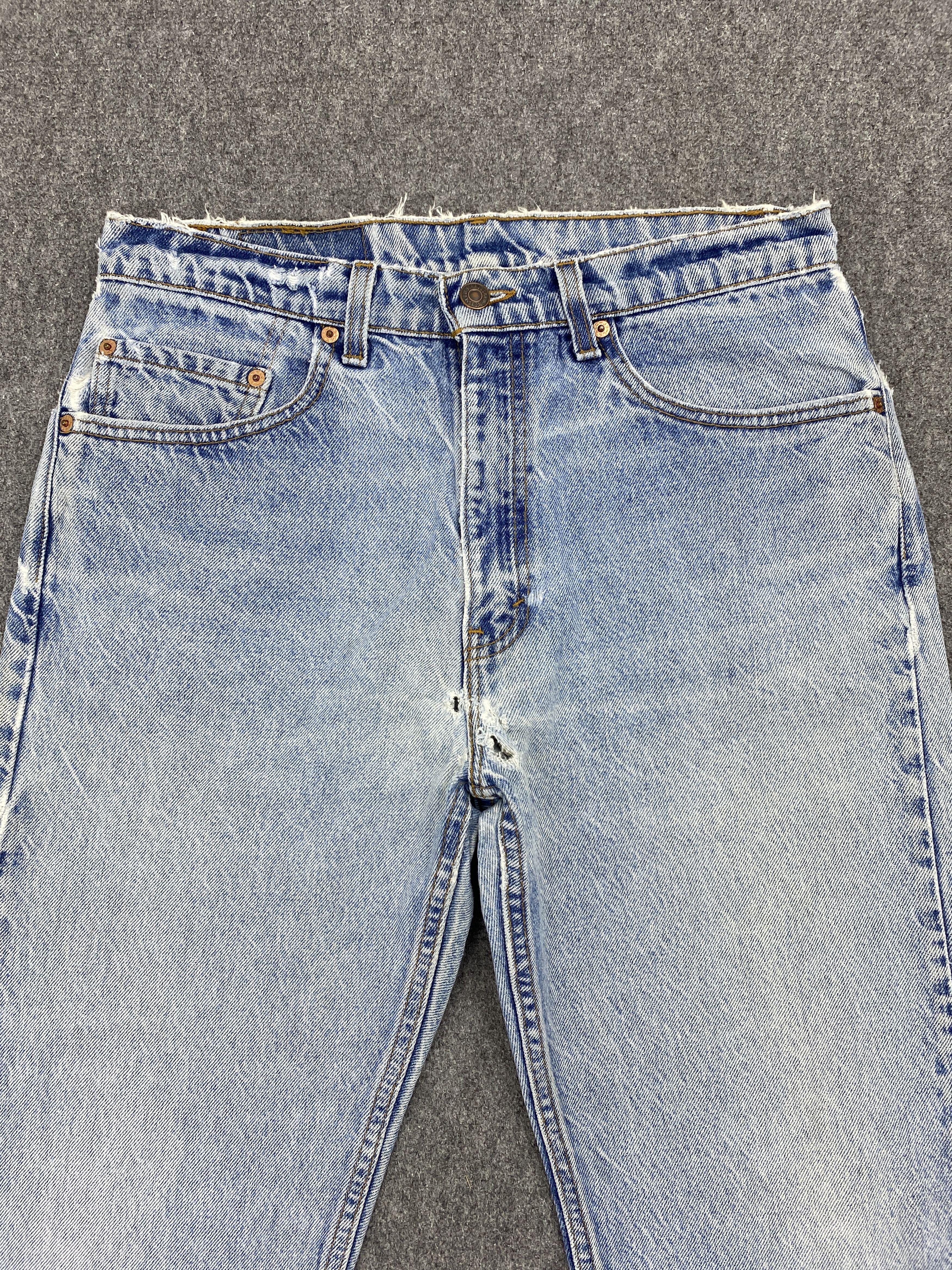 Levi's Vintage 90s Levis 505 Straight Leg Jeans DP2706 Size US 31 - 2 Thumbnail