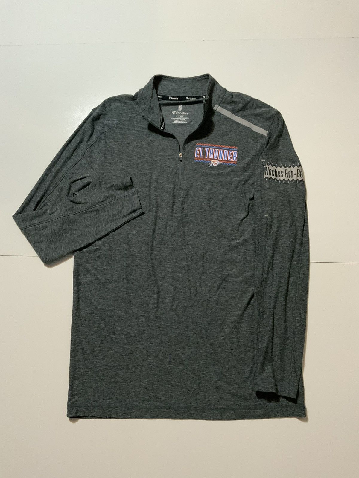 NBA Fanatics Oklahoma City Thunder Hispanic Heritage Pullover Size US L / EU 52-54 / 3 - 1 Thumbnail