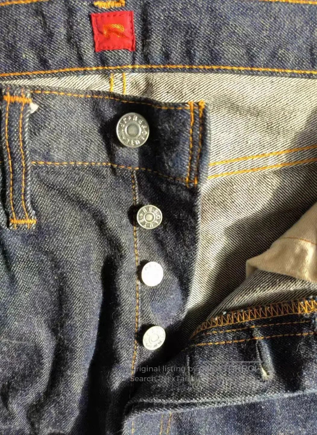 RESOLUTE RESOLUTE 710 Raw Denim Jeans. Size US 32 / EU 48 - 4 Thumbnail