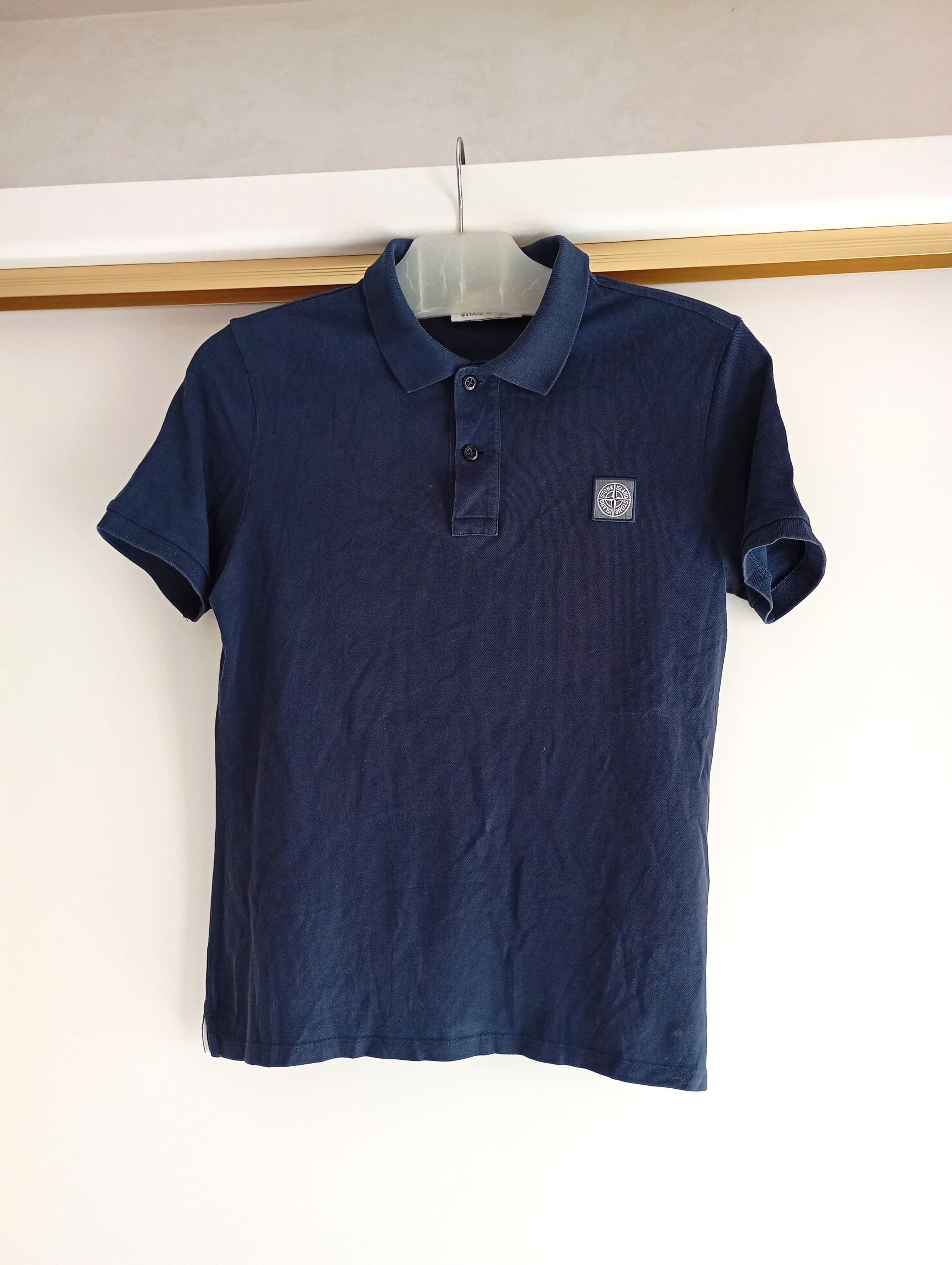 Stone Island Stone Island Polo T-shirt Patch Program Box Logo Tee Size US M / EU 48-50 / 2 - 1 Thumbnail