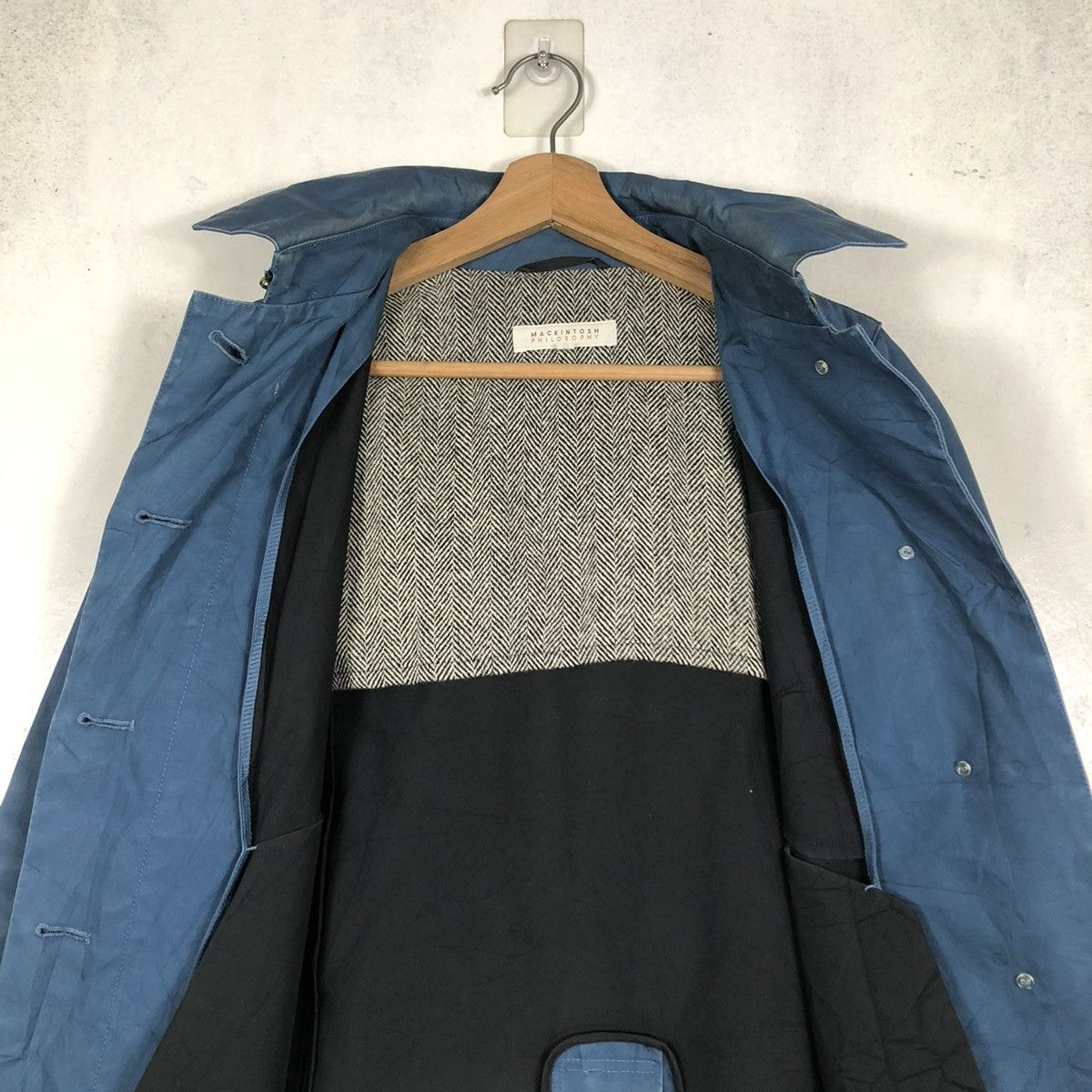 Japanese Brand 📌VINTAGE BIKER JACKET MACKINTOSH PHILOSOPHY BLANKET Size US M / EU 48-50 / 2 - 15 Thumbnail