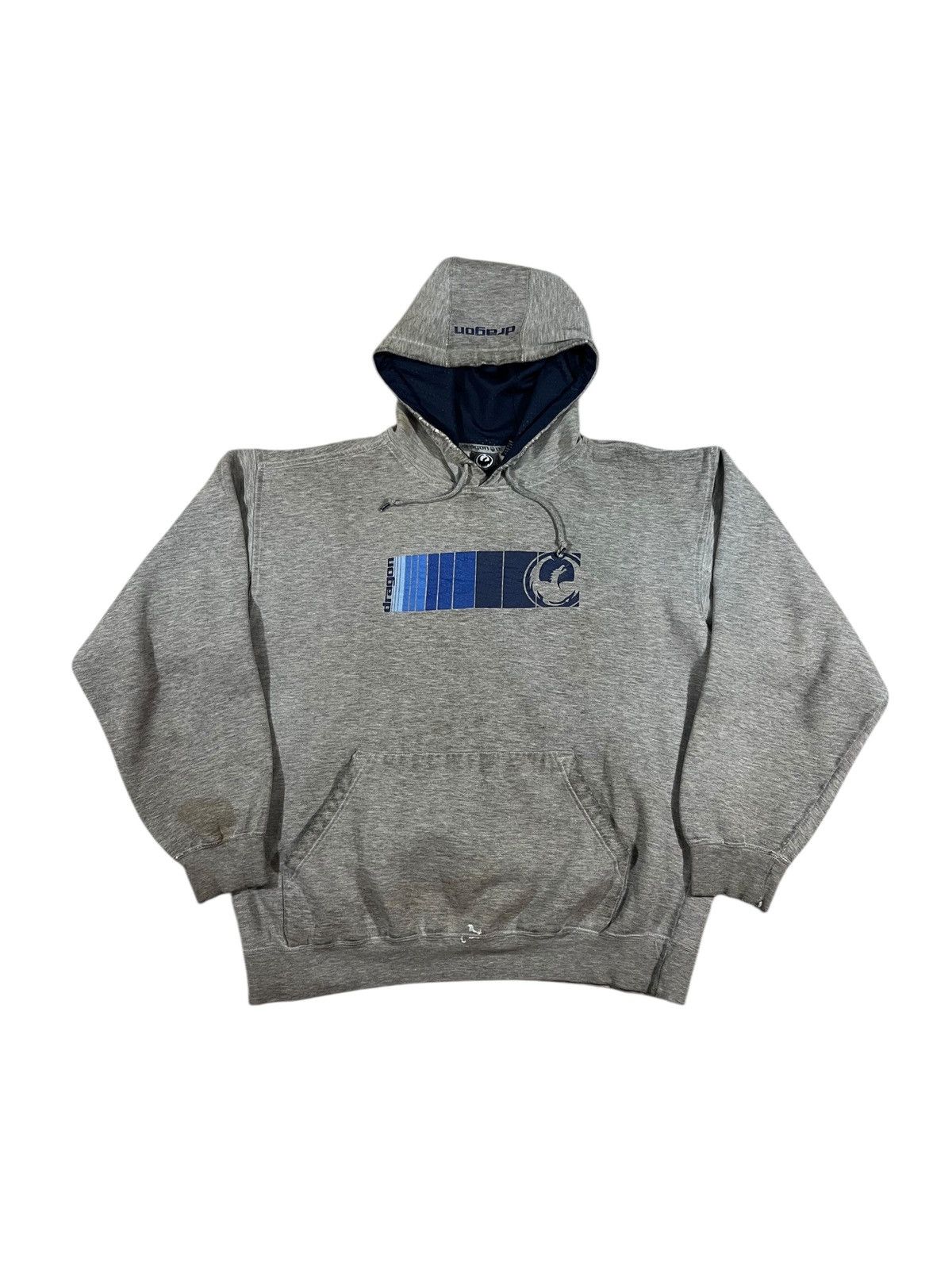 Vintage Vintage Y2K Dragon Skateboards Logo Hoodie Gray Size US L / EU 52-54 / 3 - 1 Thumbnail