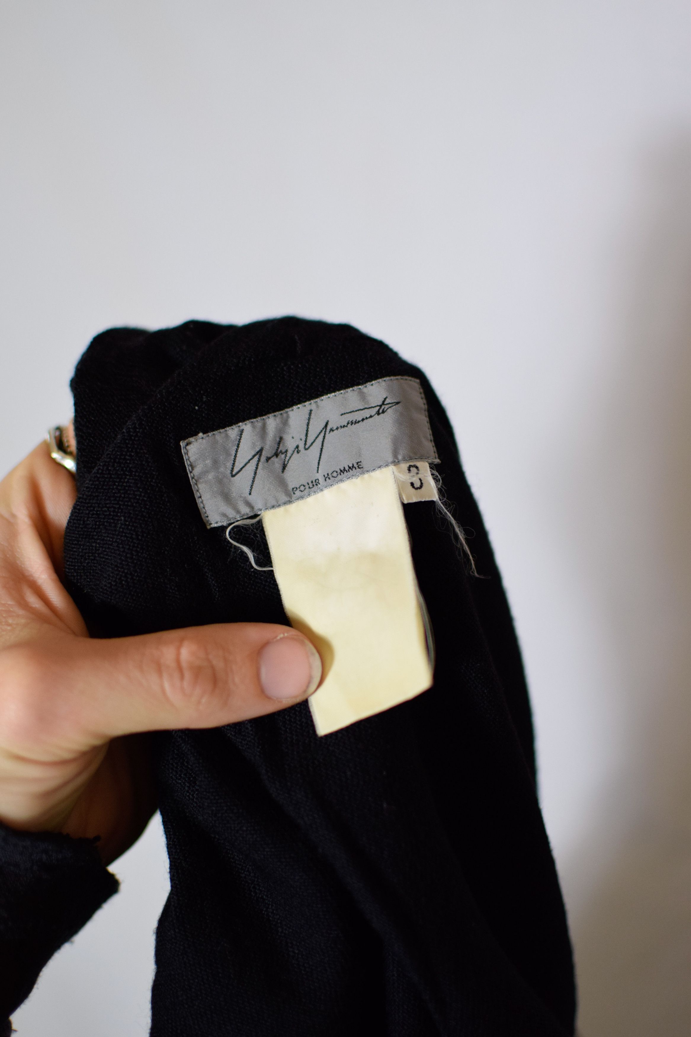 Yohji Yamamoto YYPH Archive Patch Turtleneck Size US L / EU 52-54 / 3 - 10 Thumbnail