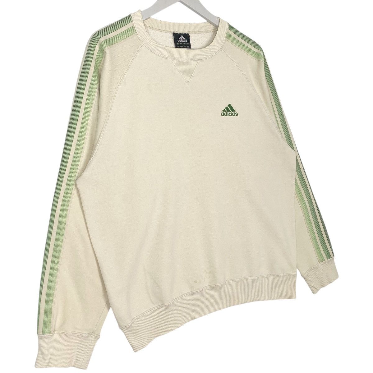 Vintage Vintage 90s Adidas Equipment Vneck Sweatshirt Small Logo Size US M / EU 48-50 / 2 - 3 Thumbnail