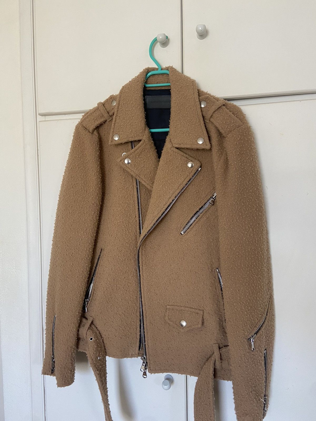 Route des Garden Route Des Garden Rare Wool Biker Jacket Size US M / EU 48-50 / 2 - 1 Thumbnail