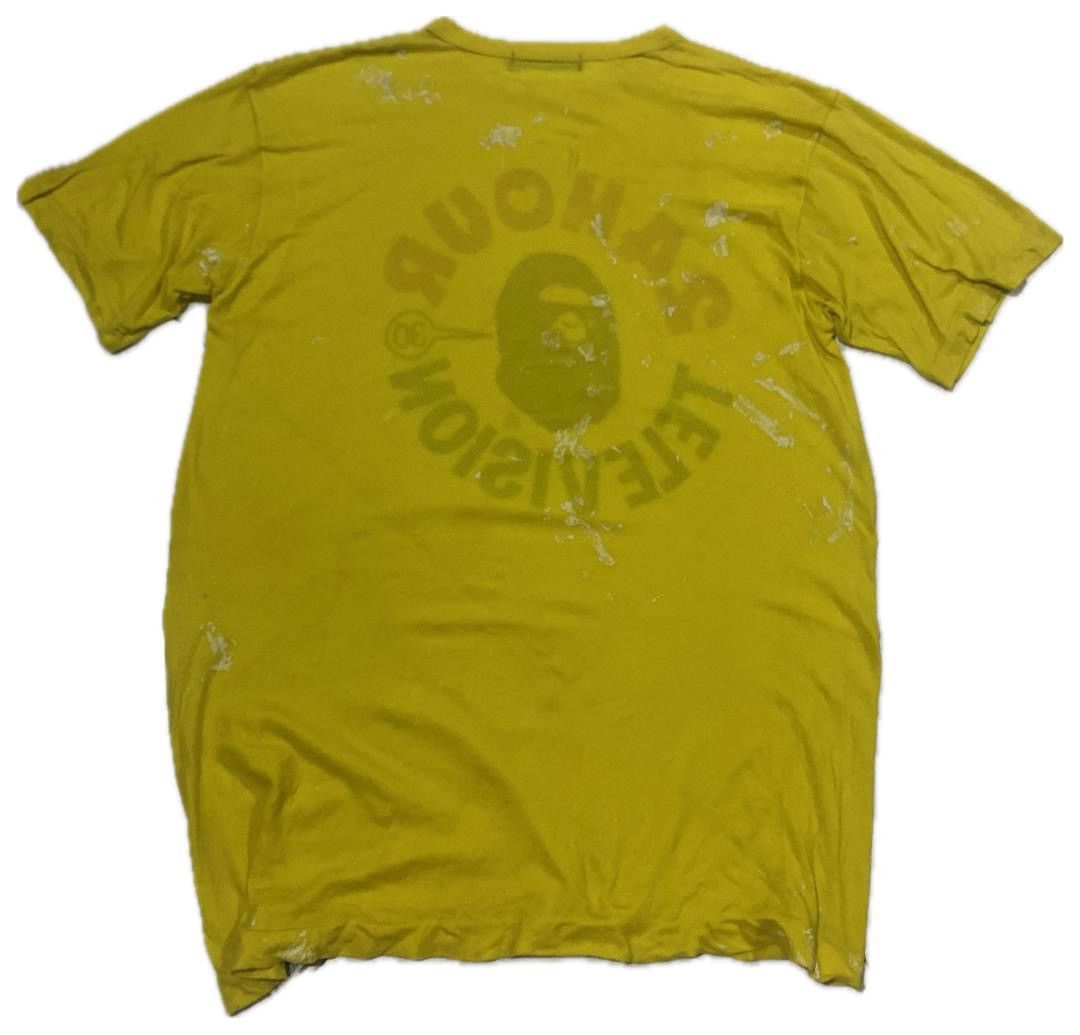 Bape Cant be save Bape Tees 24 Hour Television College Logo Tee Size US L / EU 52-54 / 3 - 2 Thumbnail
