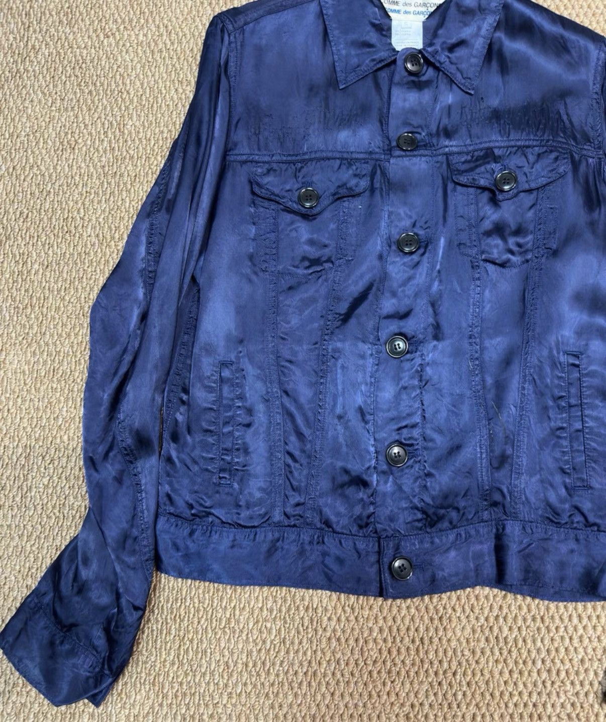 Comme des Garcons COMME des GARÇONS Satin Jacket K23 Size US S / EU 44-46 / 1 - 4 Thumbnail