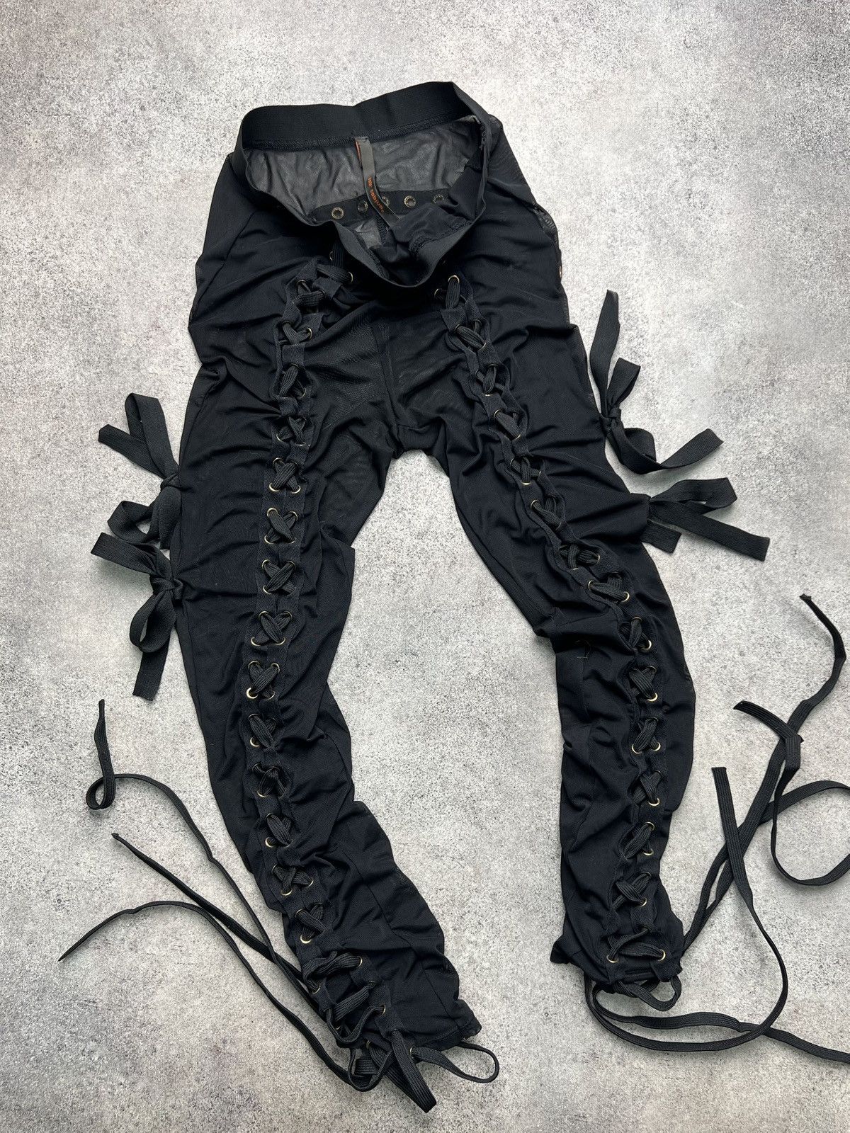 Cop Copine Cop Copine adorable gothic mesh leghings Size 28" / US 6 / IT 42 - 1 Thumbnail
