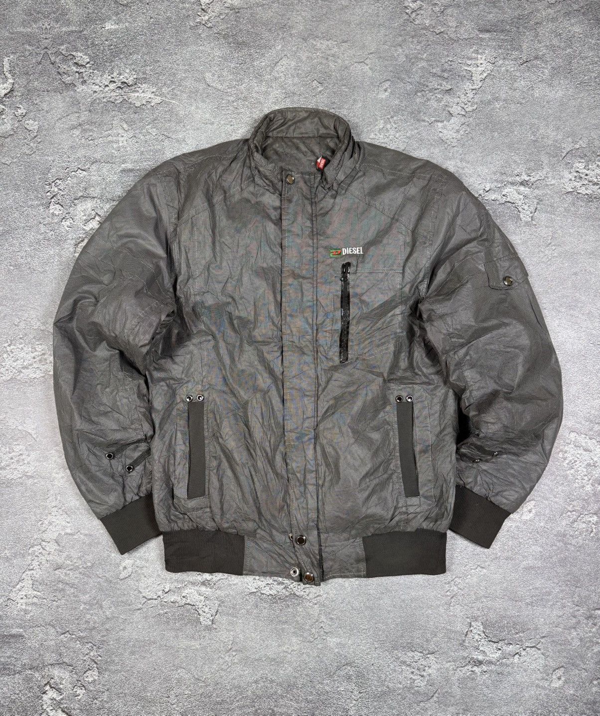 Diesel Diesel Y2K 2000s Jacket Size XL Streetwear Size US XL / EU 56 / 4 - 1 Thumbnail