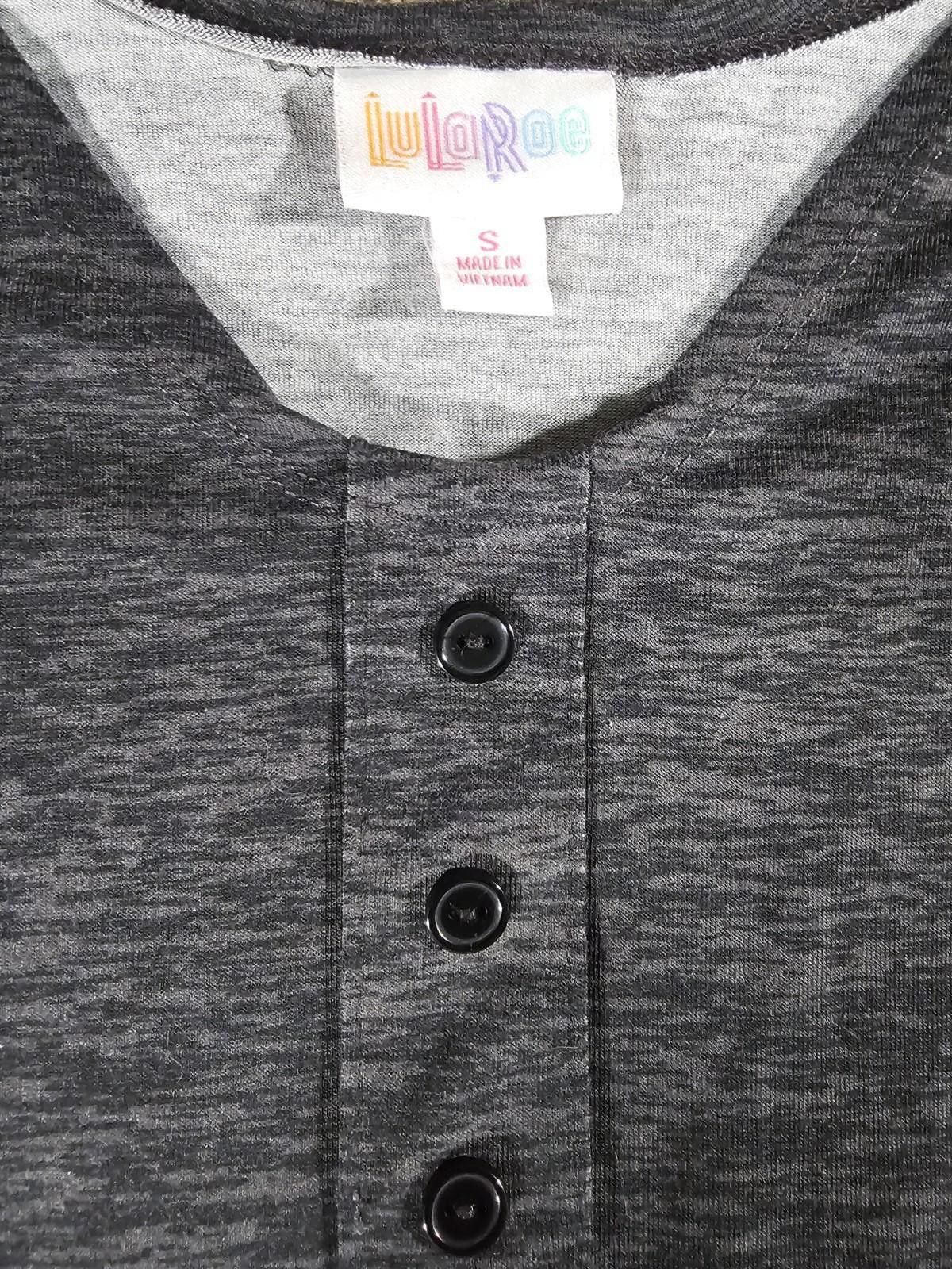 Other Lularoe Heather Gray S Romper Jumper Size 28" / US 6 / IT 42 - 3 Thumbnail