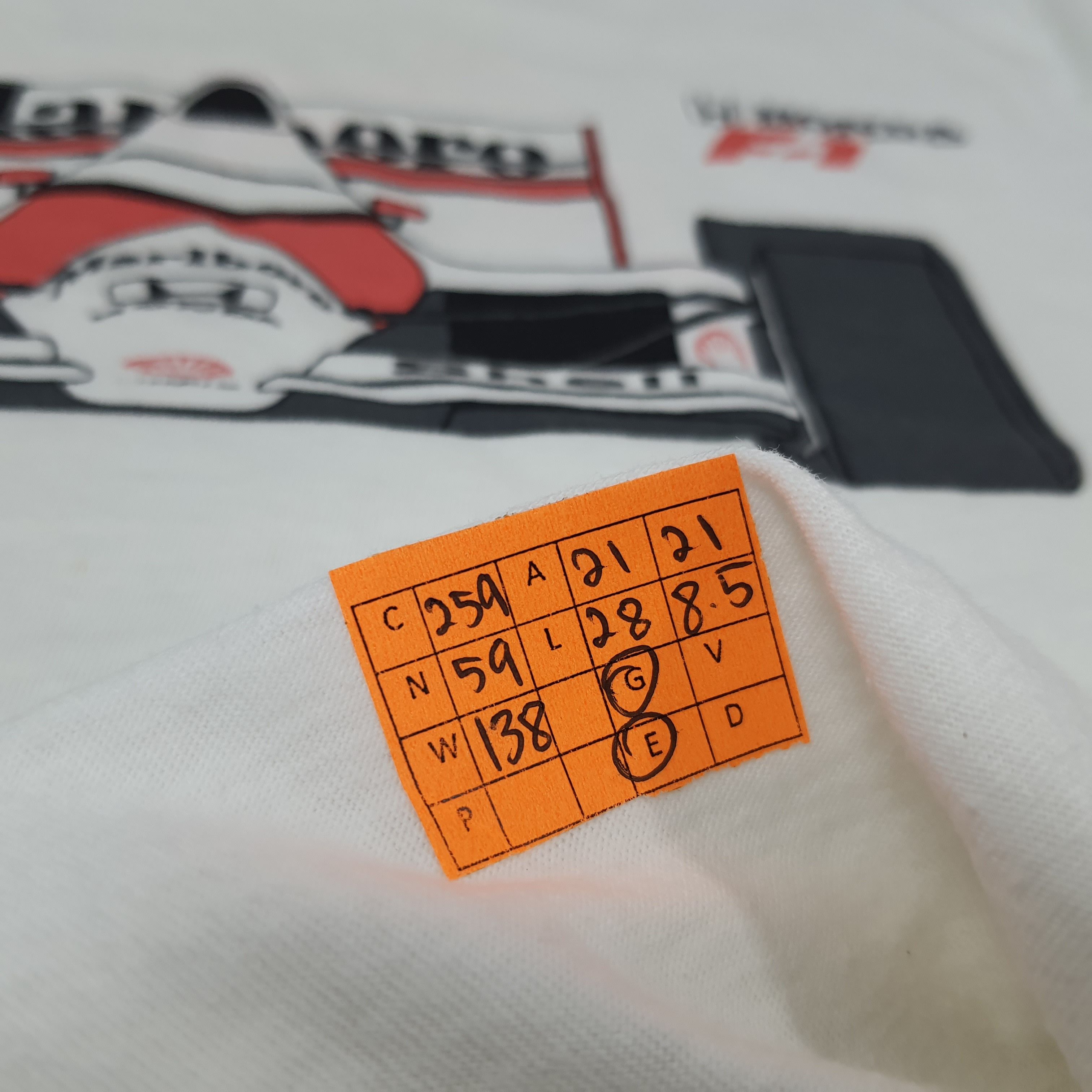 Honda Vintage HONDA F-1 Marlboro 90s Tshirt C259N59 Size US L / EU 52-54 / 3 - 6 Thumbnail