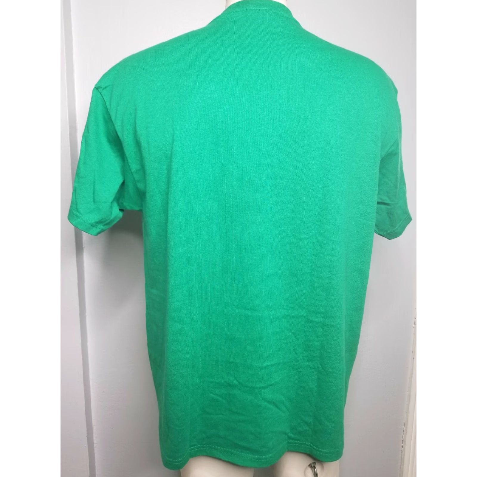 Hanes Vintage Hanes Mens T-Shirt Large Green Empower Faces African American Hip Hop Love School 90s Size US L / EU 52-54 / 3 - 3 Thumbnail