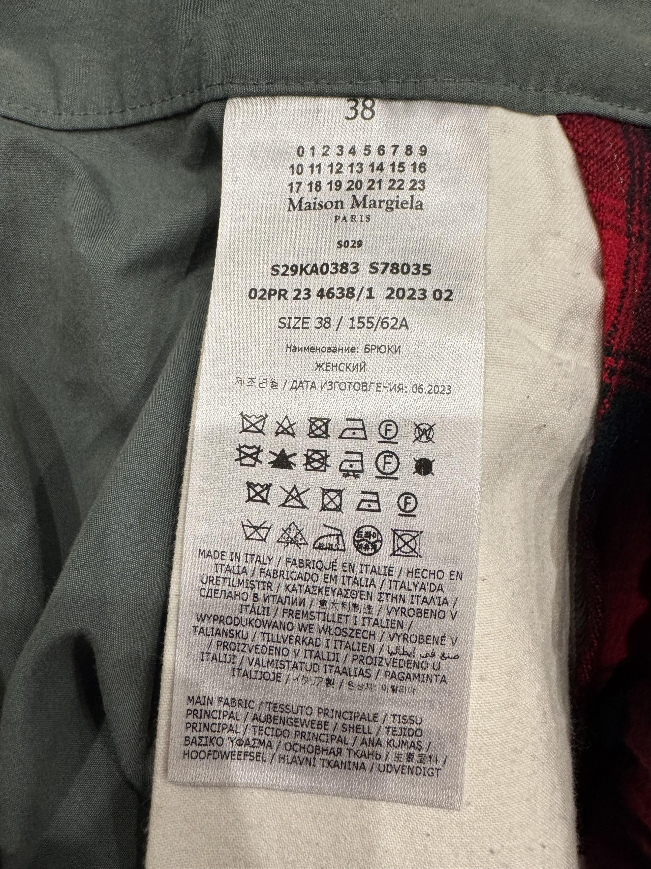 Maison Margiela × Pendleton Maison Margiela x Pendleton Chino Pants Size US 31 - 4 Thumbnail
