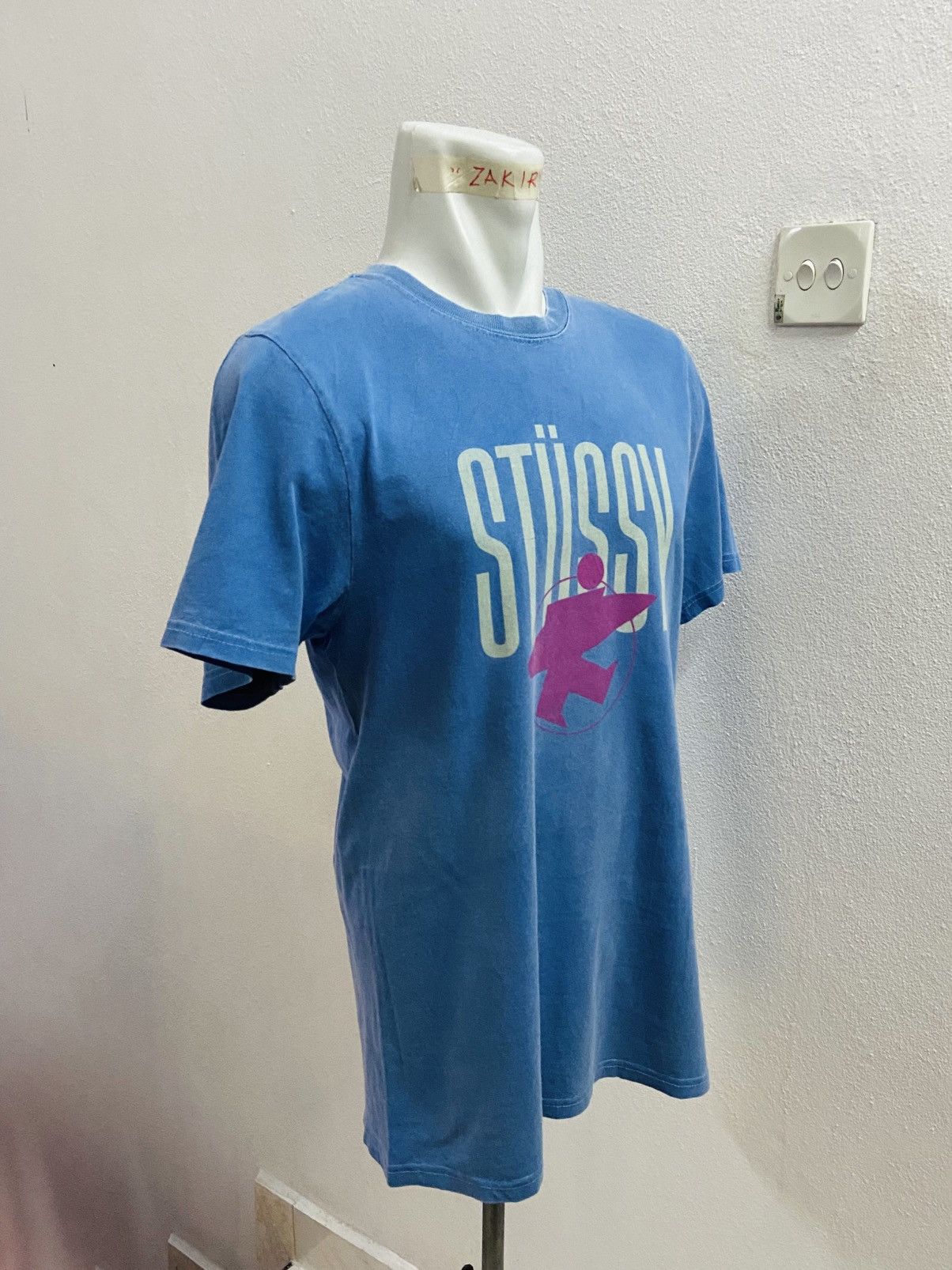 Stussy STUSSY SURFMAN SS21 PIGMENT DYED TEE Size US S / EU 44-46 / 1 - 4 Thumbnail
