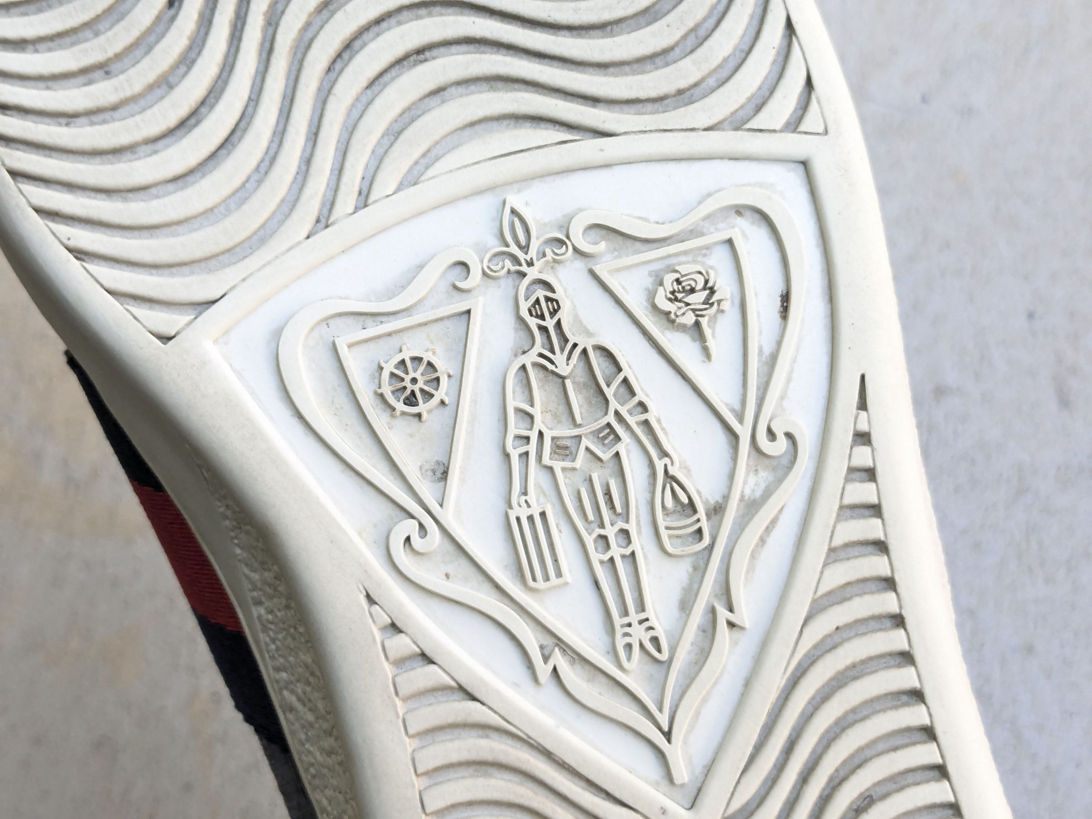 Gucci Gucci Ace Sneakers Monogram Camvas 9.5 Leather Low Tops Size US 9.5 / EU 42-43 - 17 Thumbnail
