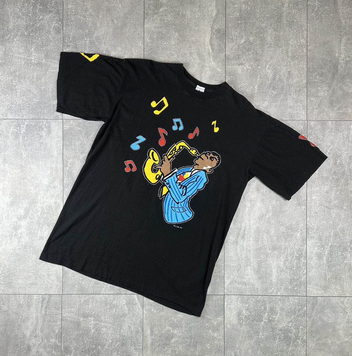 Other Five Guys Named Moe Jazz Band 1991 Retro T-Shirt Size US XL / EU 56 / 4 - 1 Thumbnail