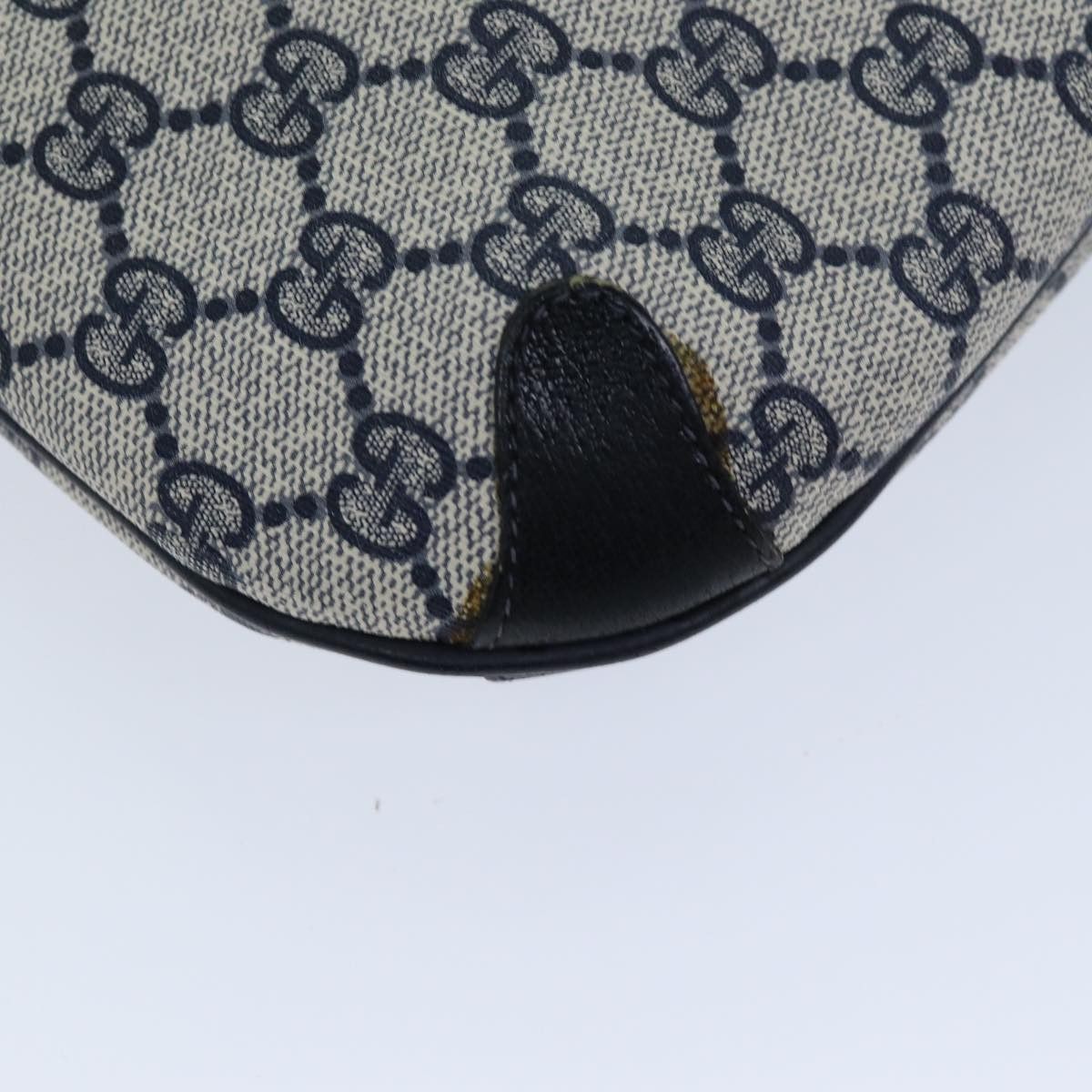 Gucci GUCCI GG Supreme Sherry Line Shoulder Bag Pvc Navy Red 39 Size ONE SIZE - 8 Thumbnail