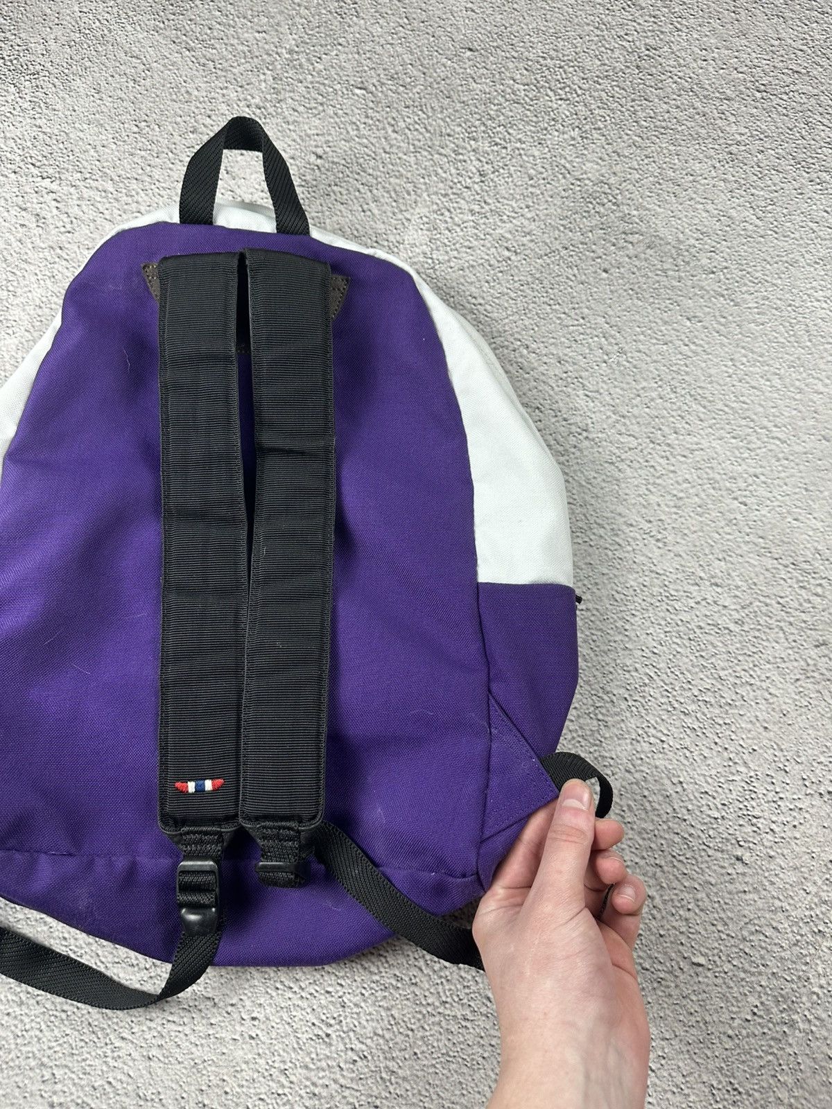 Napapijri VTG Napapijri Backpack Y2K Bag Hype Crazy Logo Patch Style Size ONE SIZE - 15 Thumbnail